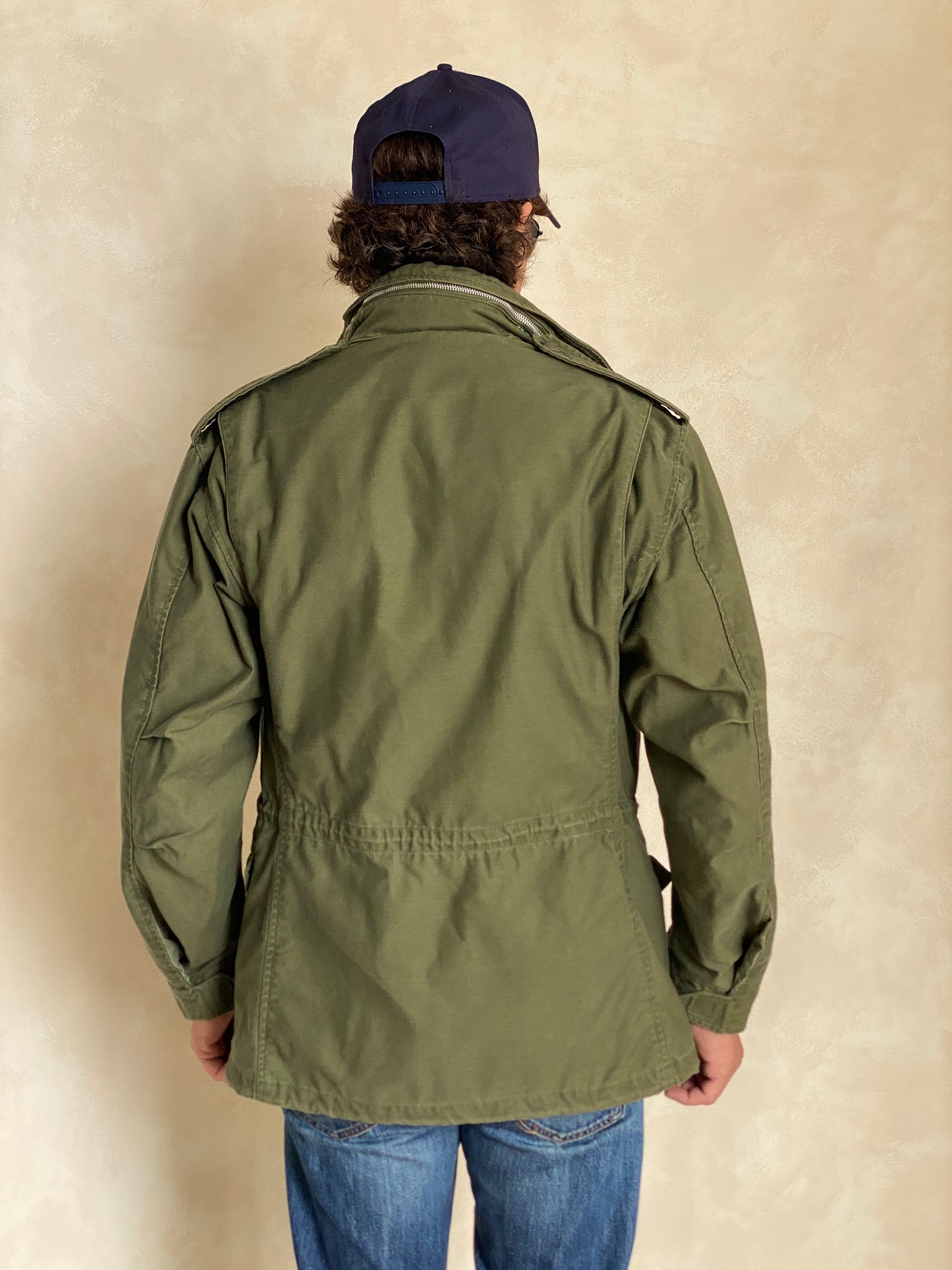 Small Reg. Authentic 1967 US M-65 field jacket Military - USA Vintage Bcn