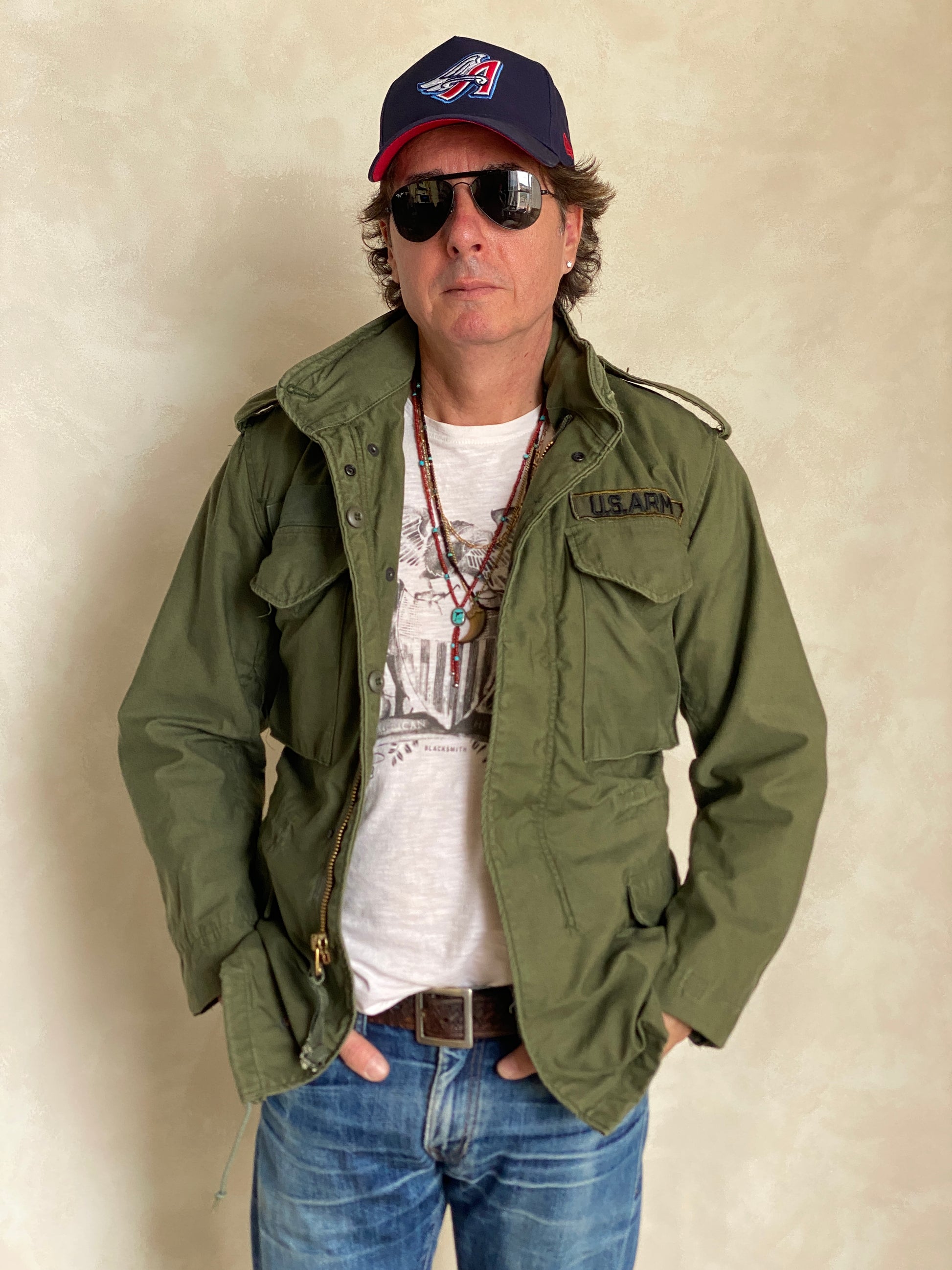 X Small Reg. Authentic 1980 US Army M-65 field jacket Military - USA Vintage Bcn