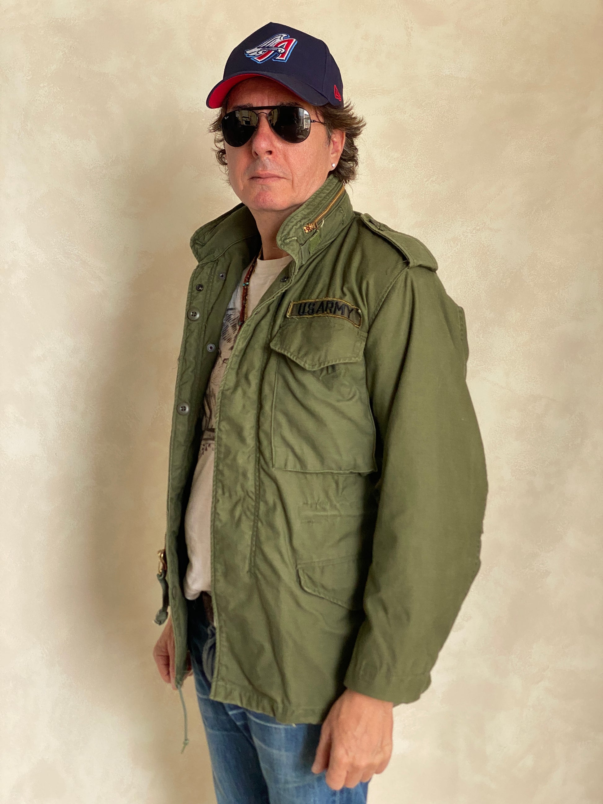 X Small Reg. Authentic 1980 US Army M-65 field jacket Military - USA Vintage Bcn