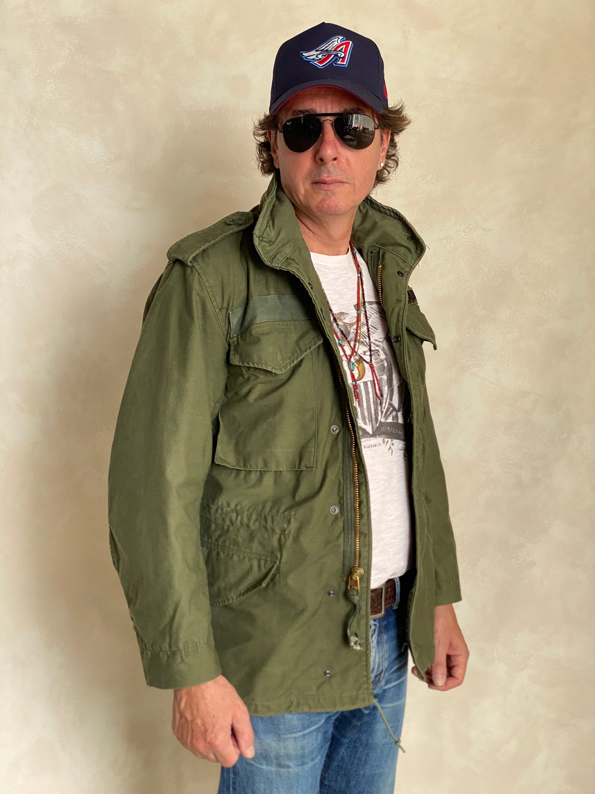 X Small Reg. Authentic 1980 US Army M-65 field jacket Military - USA Vintage Bcn