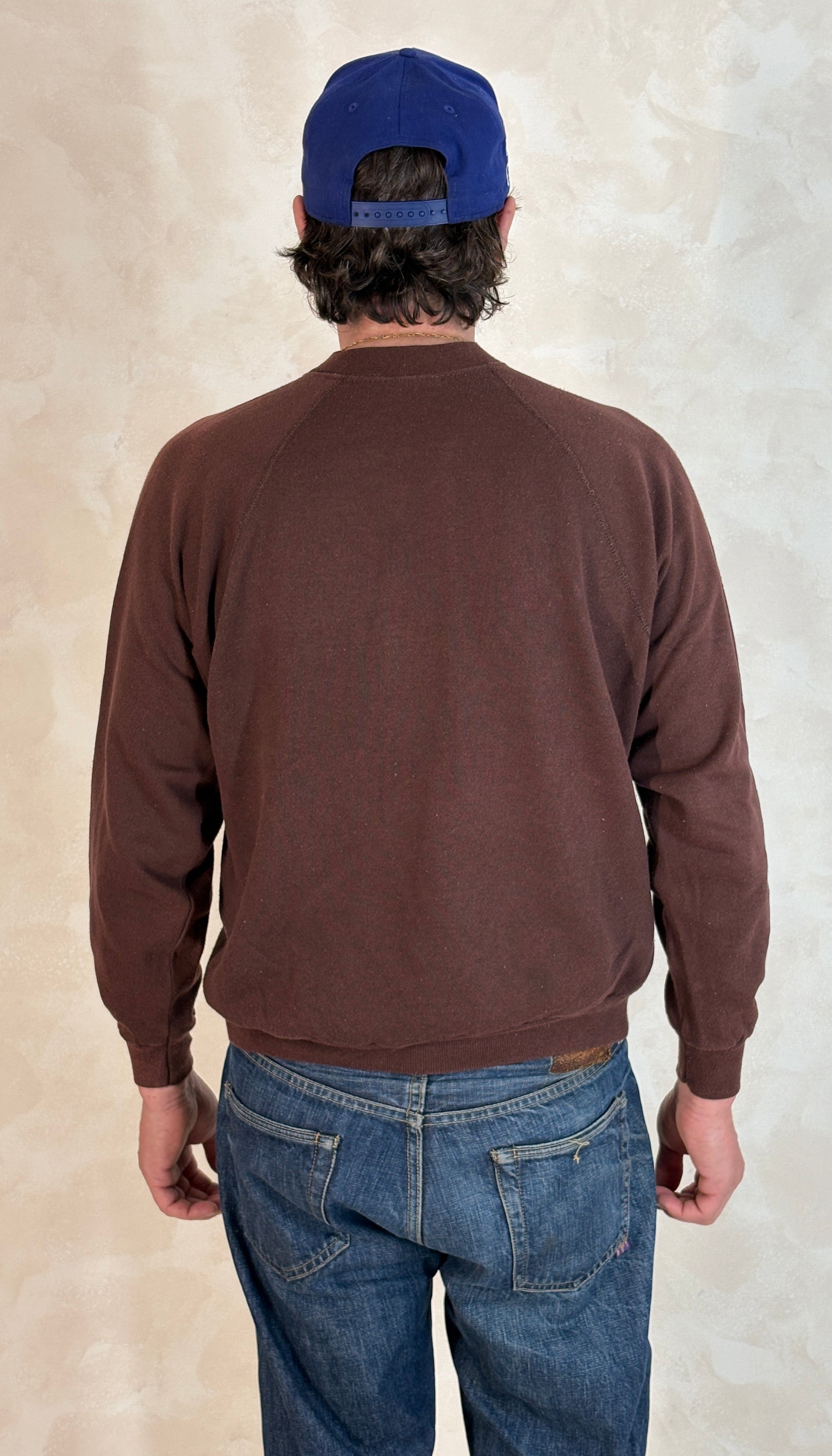 Size L 80s Crew Sweat Artex Cleveland Browns - USA Vintage Bcn