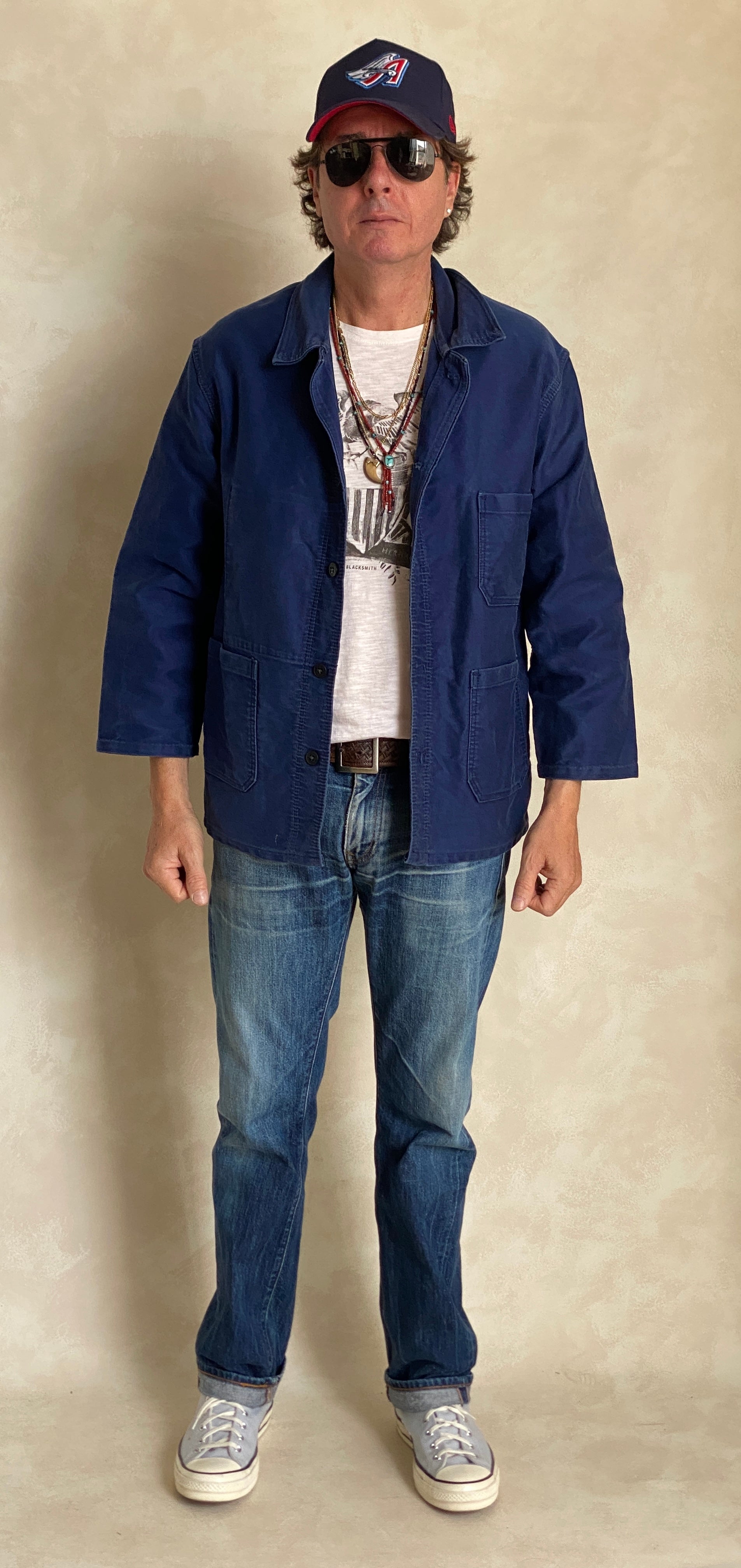 Size 50/52UE. Vintage French Moleskin jacket. - USA Vintage Bcn