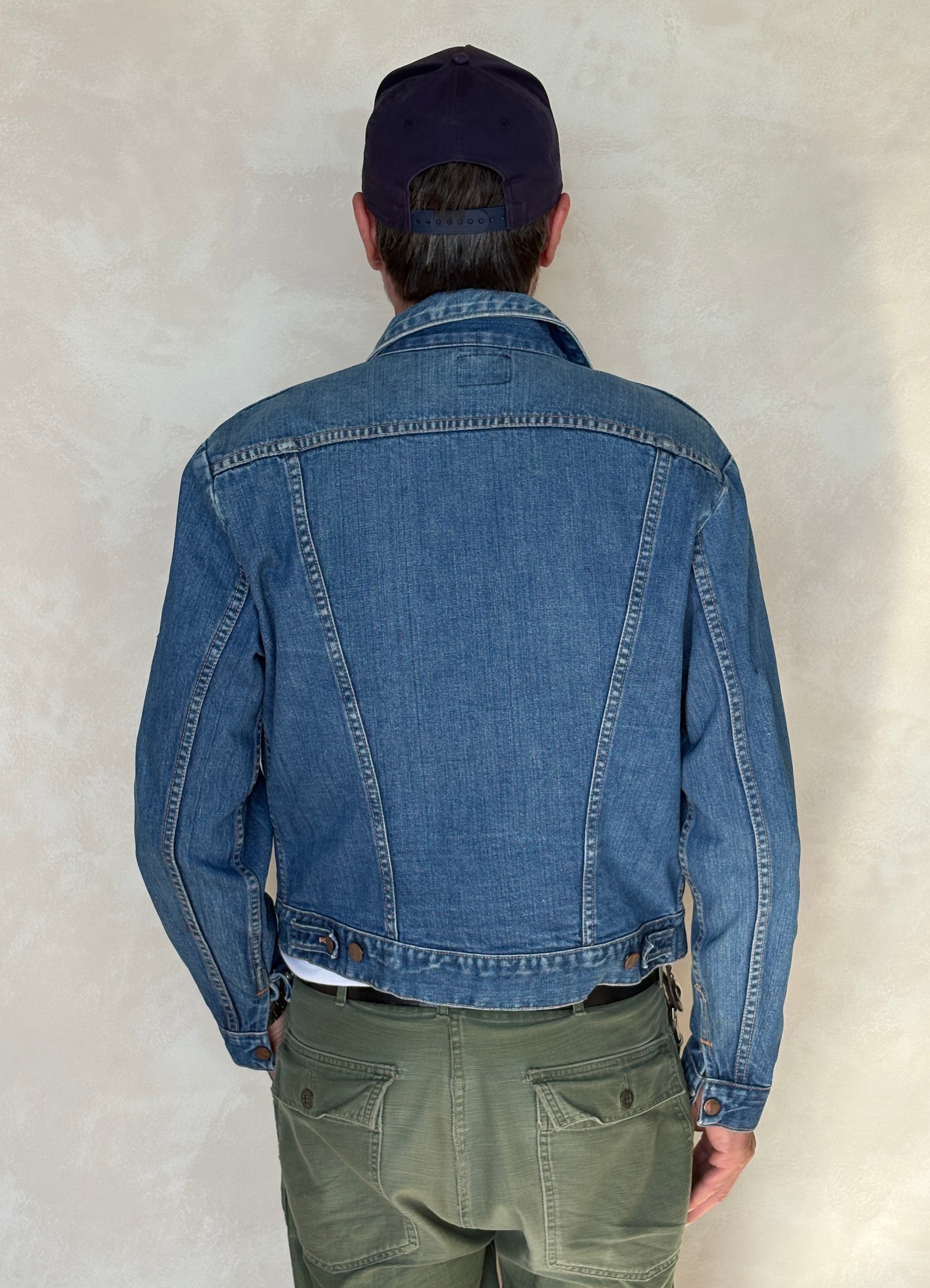 Size 44US / 54EU. Authentic 70s Maverick denim Jacket – Made in USA - USA Vintage Bcn