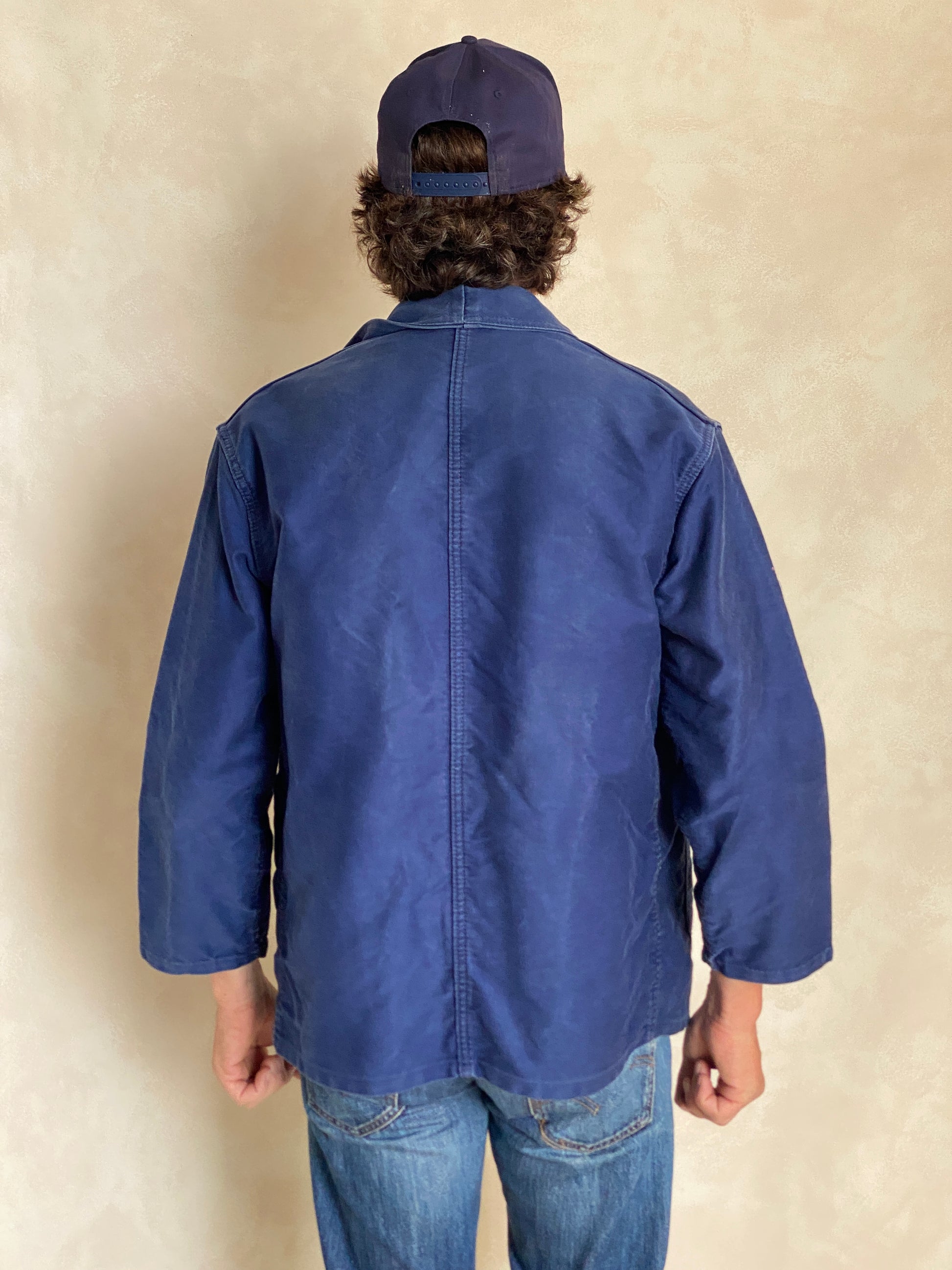 Size 50/52UE. Vintage French Moleskin jacket. - USA Vintage Bcn