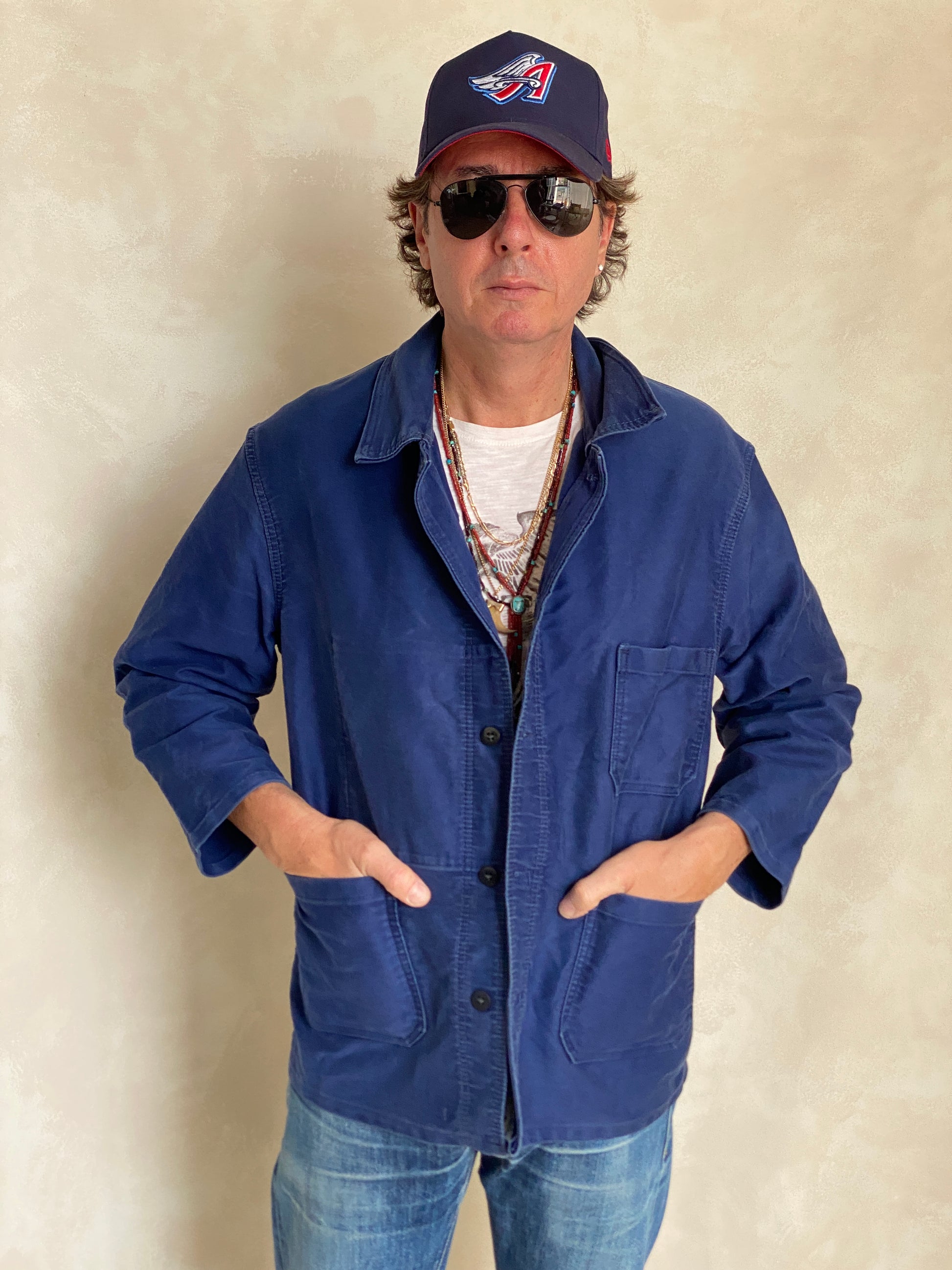 Size 50/52UE. Vintage French Moleskin jacket. - USA Vintage Bcn