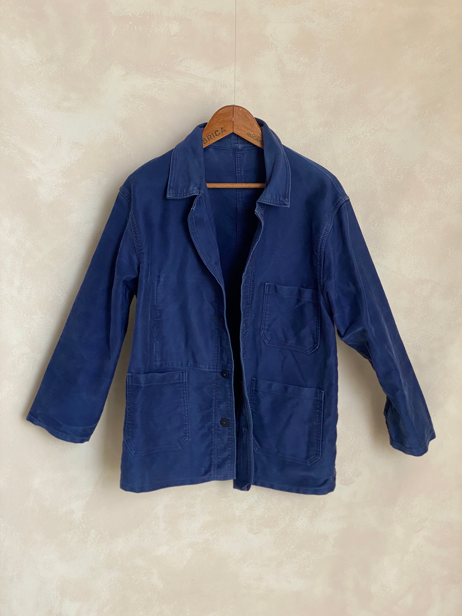 Size 50/52UE. Vintage French Moleskin jacket. - USA Vintage Bcn