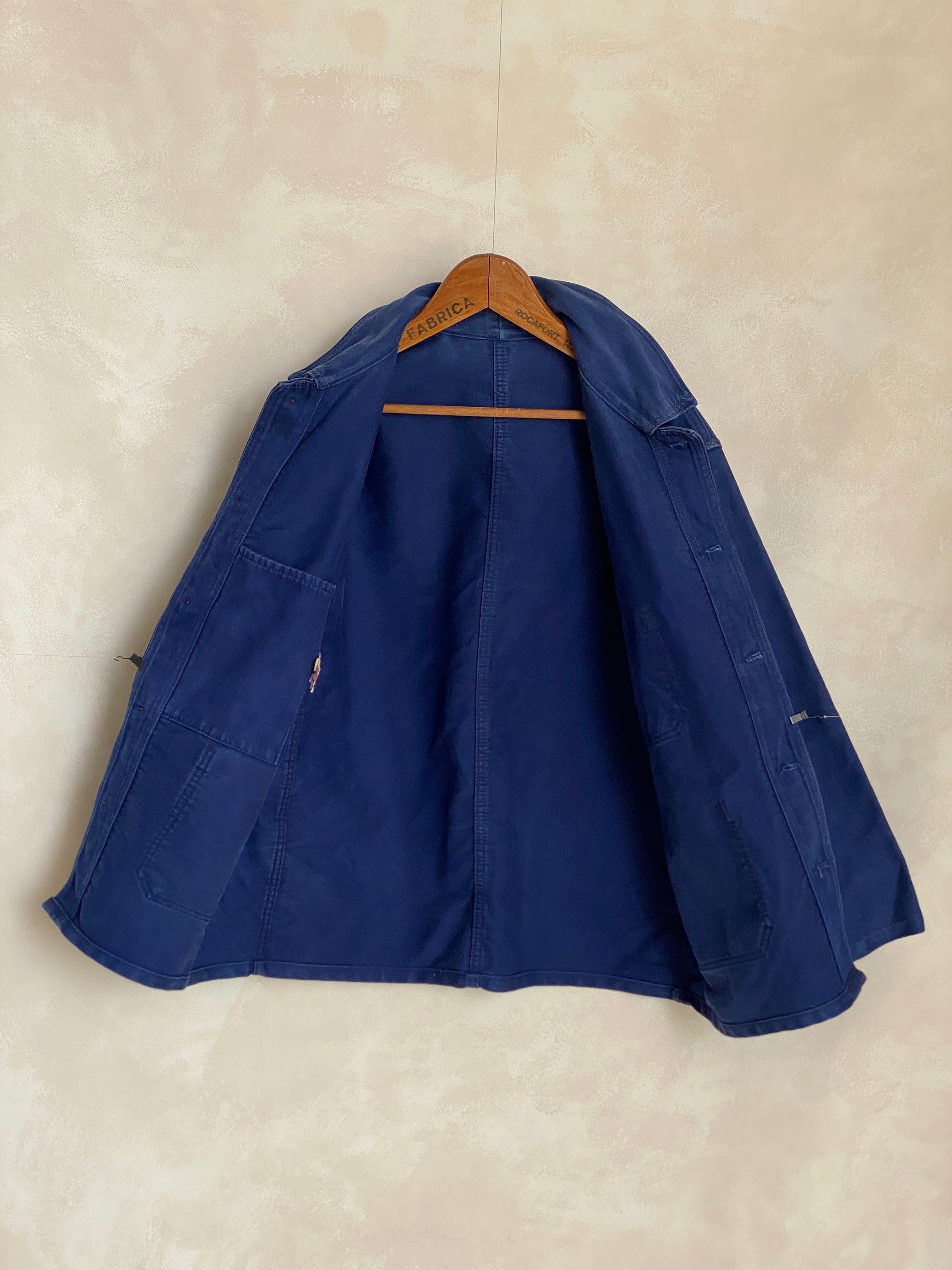Size 50/52UE. Vintage French Moleskin jacket. - USA Vintage Bcn
