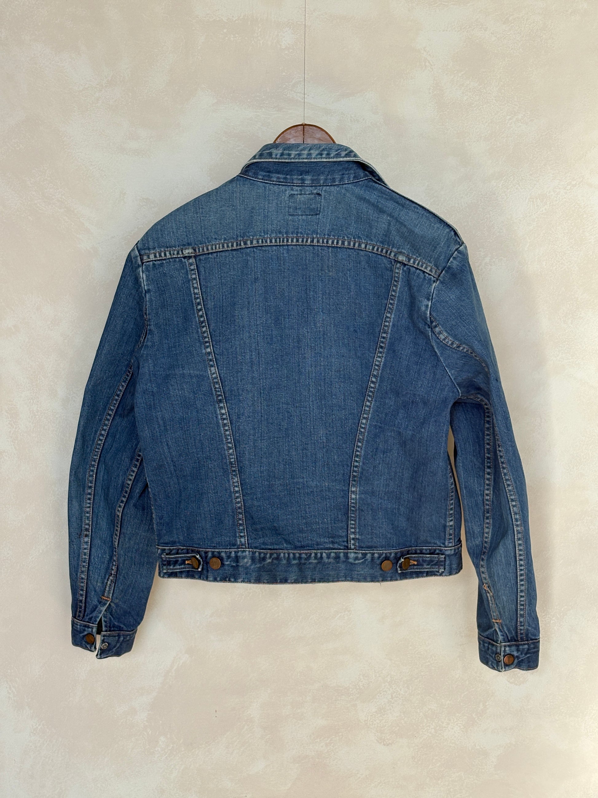 Size 44US / 54EU. Authentic 70s Maverick denim Jacket – Made in USA - USA Vintage Bcn