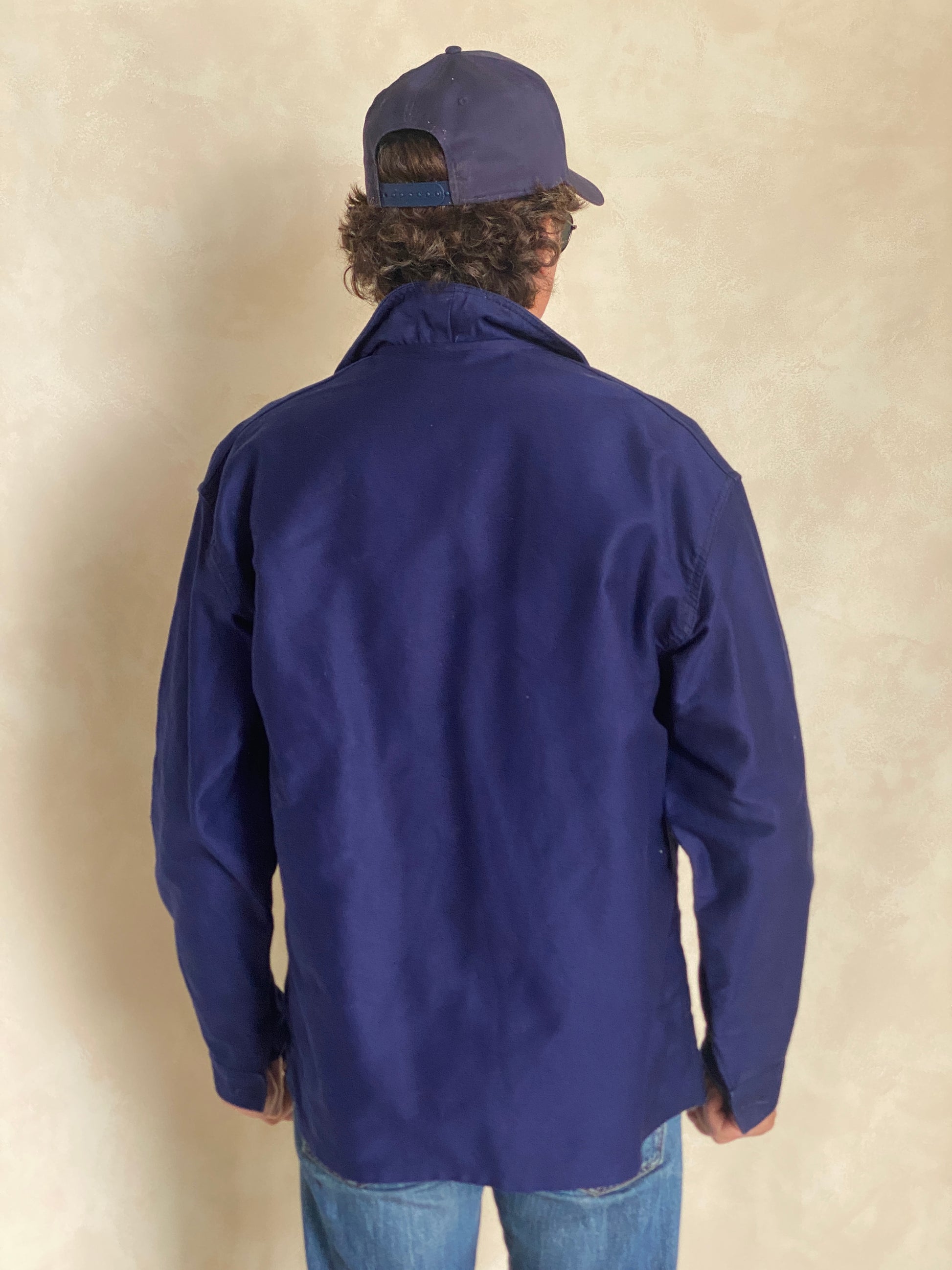 Size 52UE. Vintage French Moleskin jacket. - USA Vintage Bcn