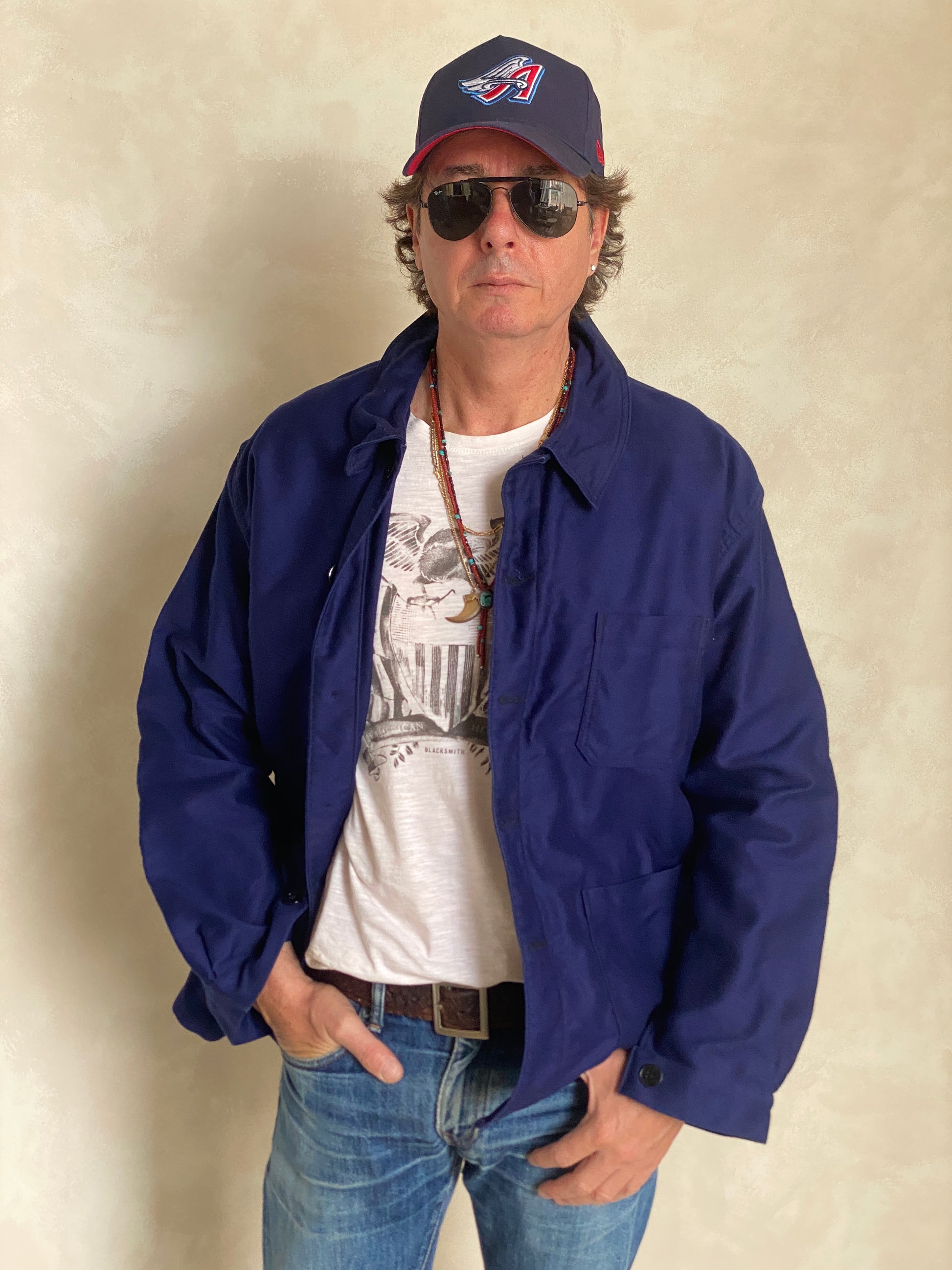 Size 52UE. Vintage French Moleskin jacket. - USA Vintage Bcn
