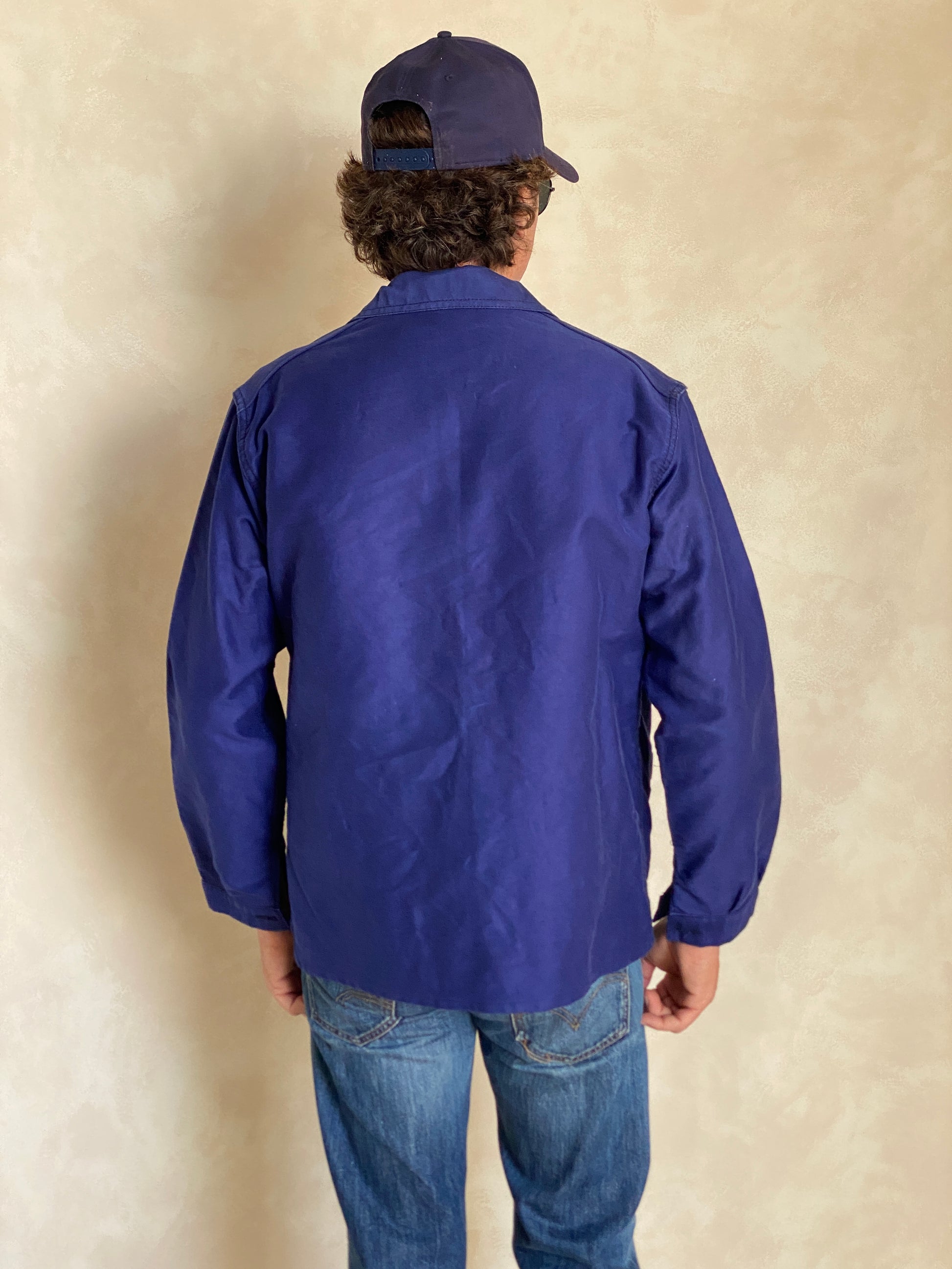 Size 50UE. Vintage French Moleskin jacket. - USA Vintage Bcn