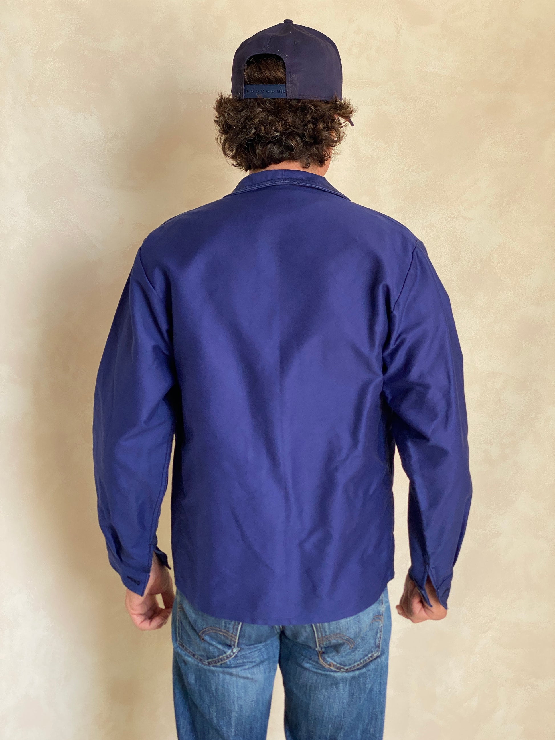 Size 44UE. Vintage French Moleskin jacket. - USA Vintage Bcn