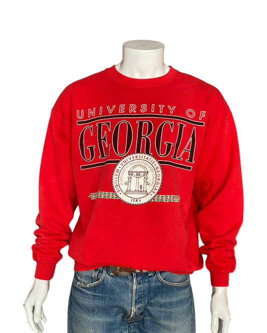 XL. 90s Vintage Georgia University sweatshirt Made In USA