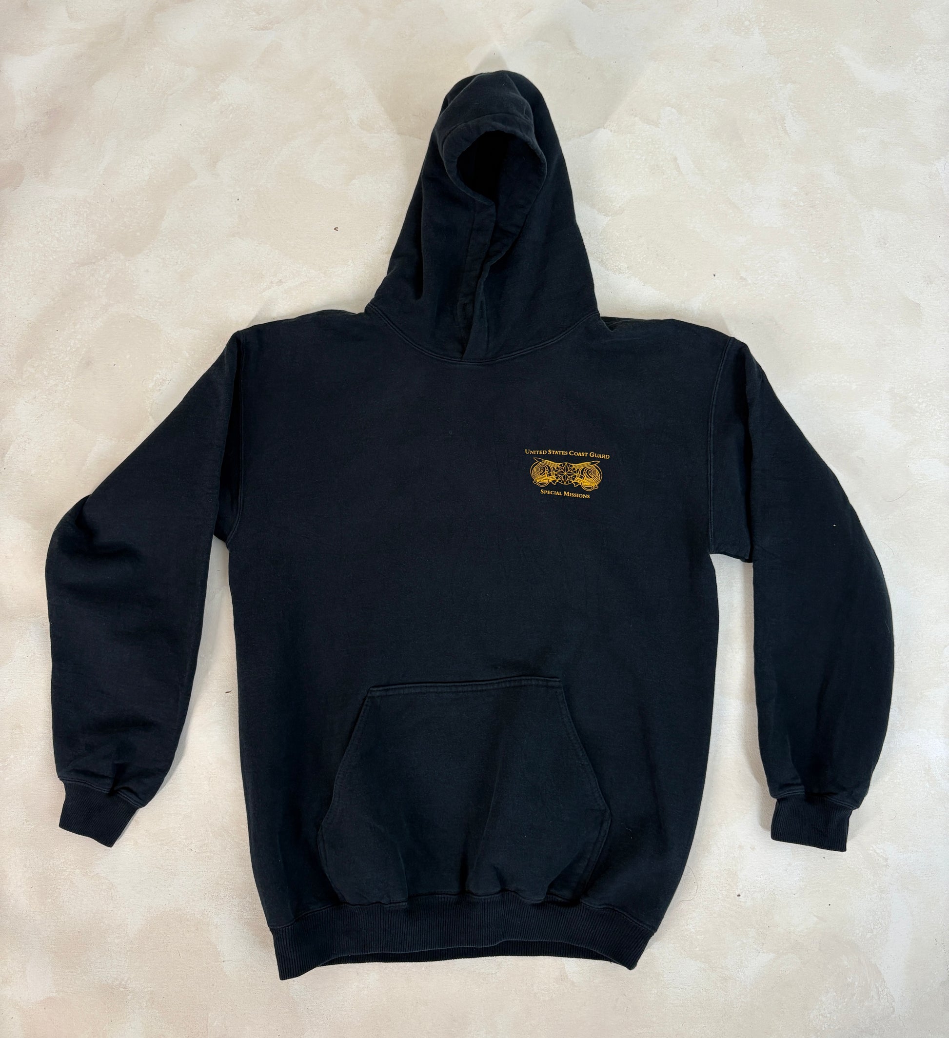 Size M Hooded Sweat United States Coast Guard - USA Vintage Bcn