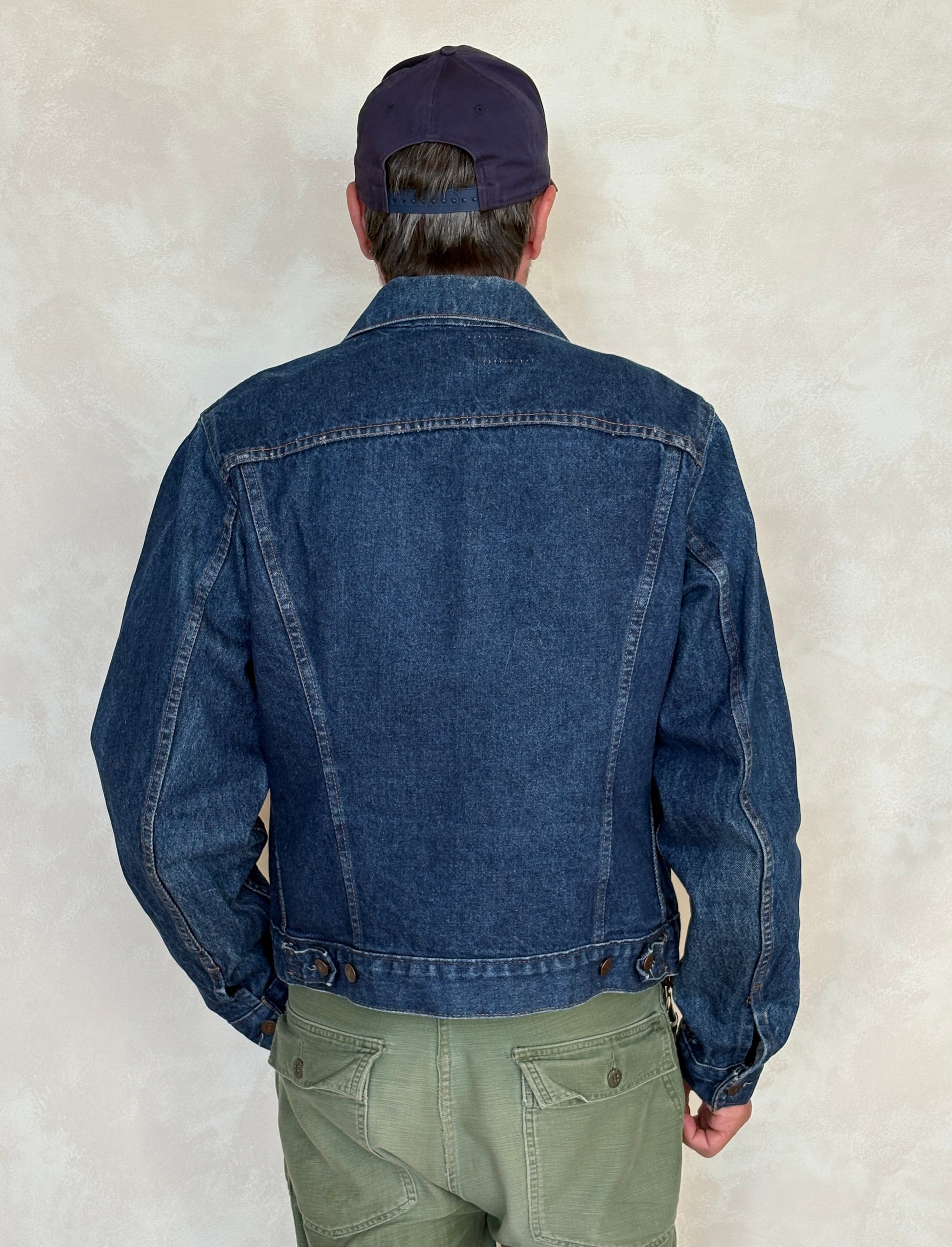 Size 42US / 52EU. Levis 70505 – Vintage 80s Levi’s Denim Jacket – 4 Pockets – Made in USA - USA Vintage Bcn