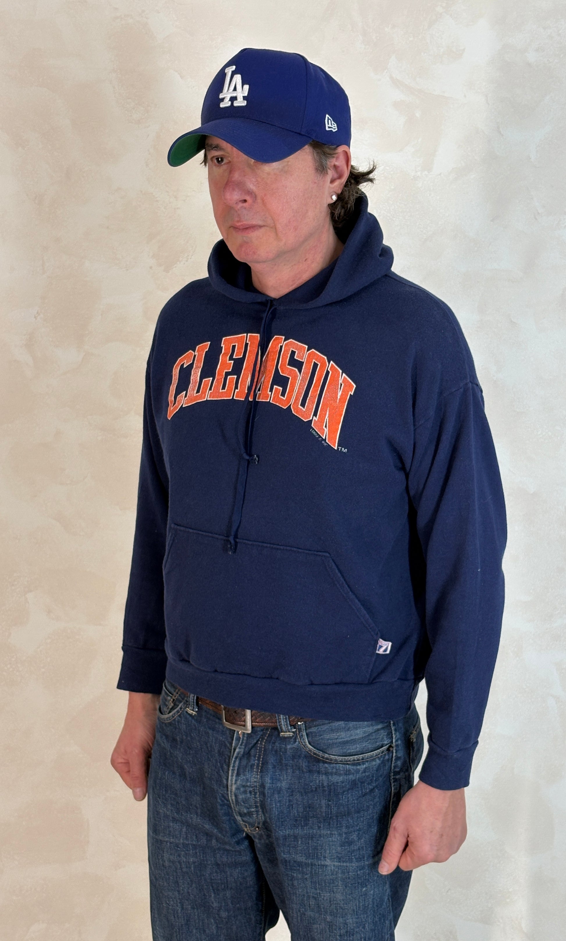 Size L Hooded Made By Logo7 Made in USA - USA Vintage Bcn