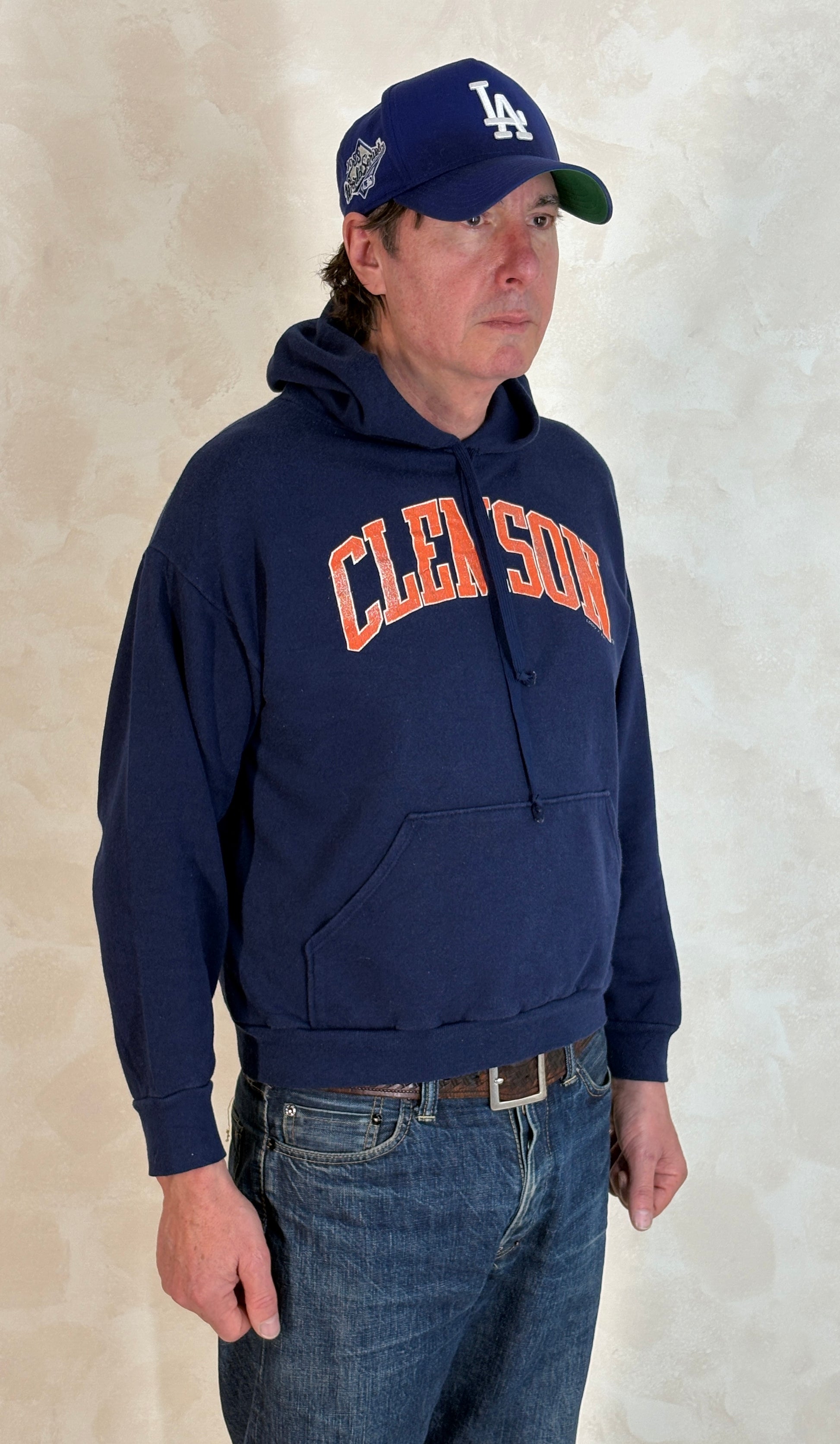 Size L Hooded Made By Logo7 Made in USA - USA Vintage Bcn