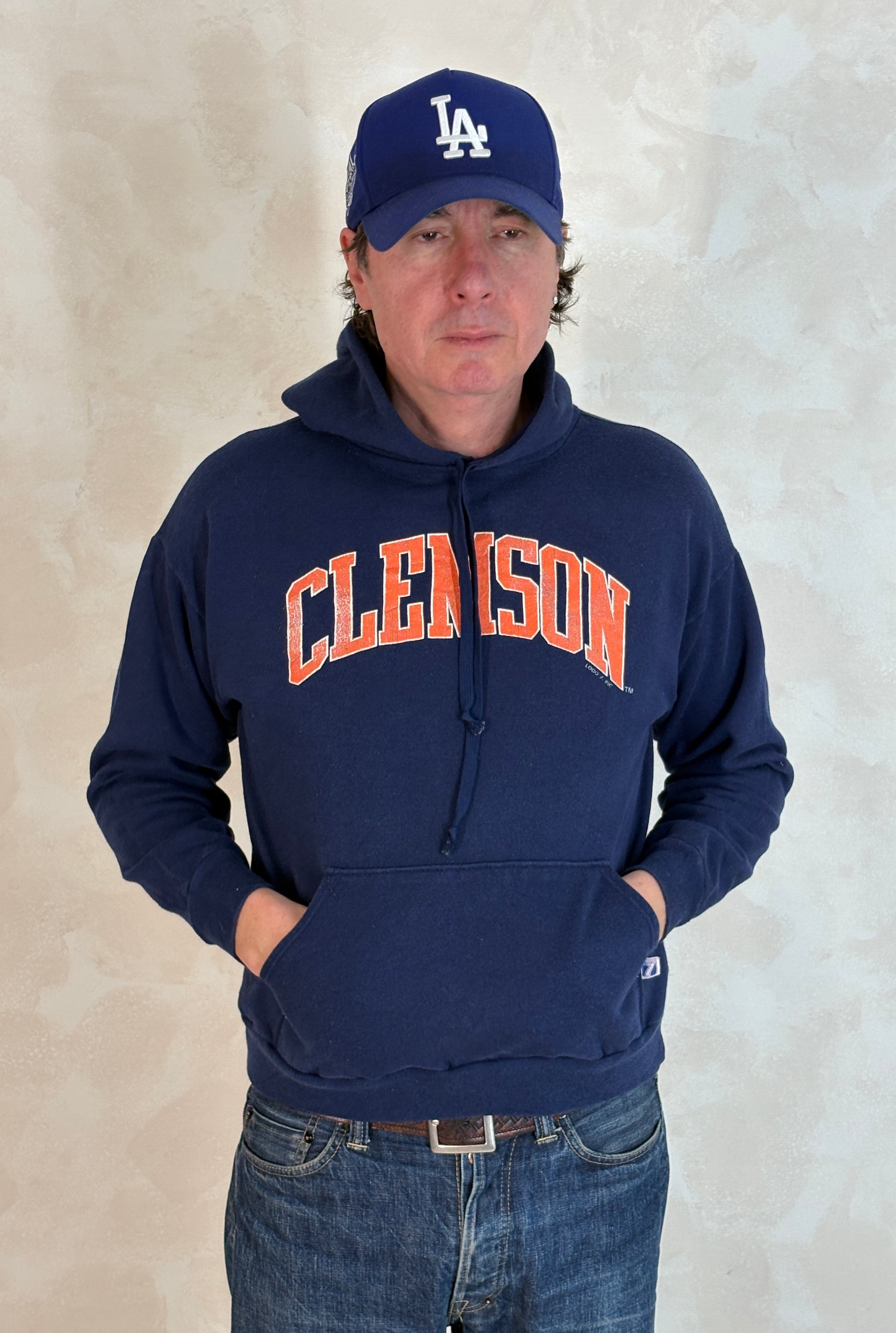 Size L Hooded Made By Logo7 Made in USA - USA Vintage Bcn