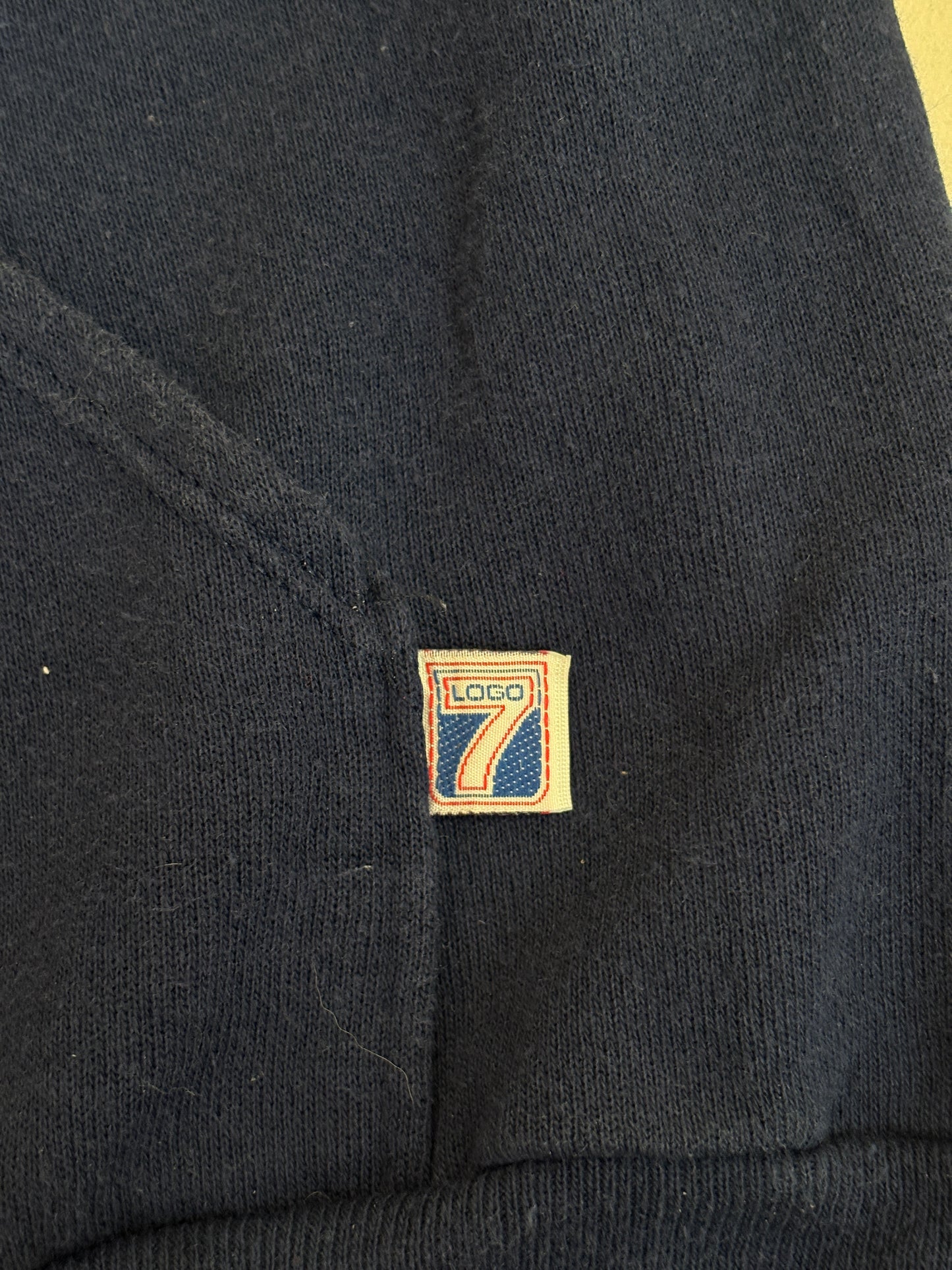 Size L Hooded Made By Logo7 Made in USA - USA Vintage Bcn