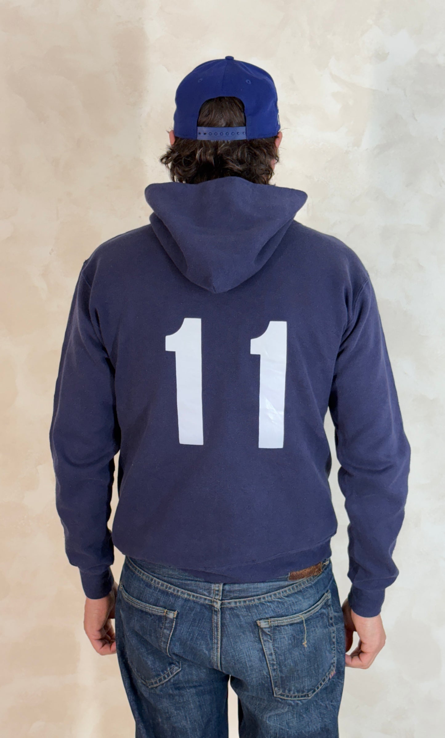 Size M Hooded Made in USA By Russell - USA Vintage Bcn