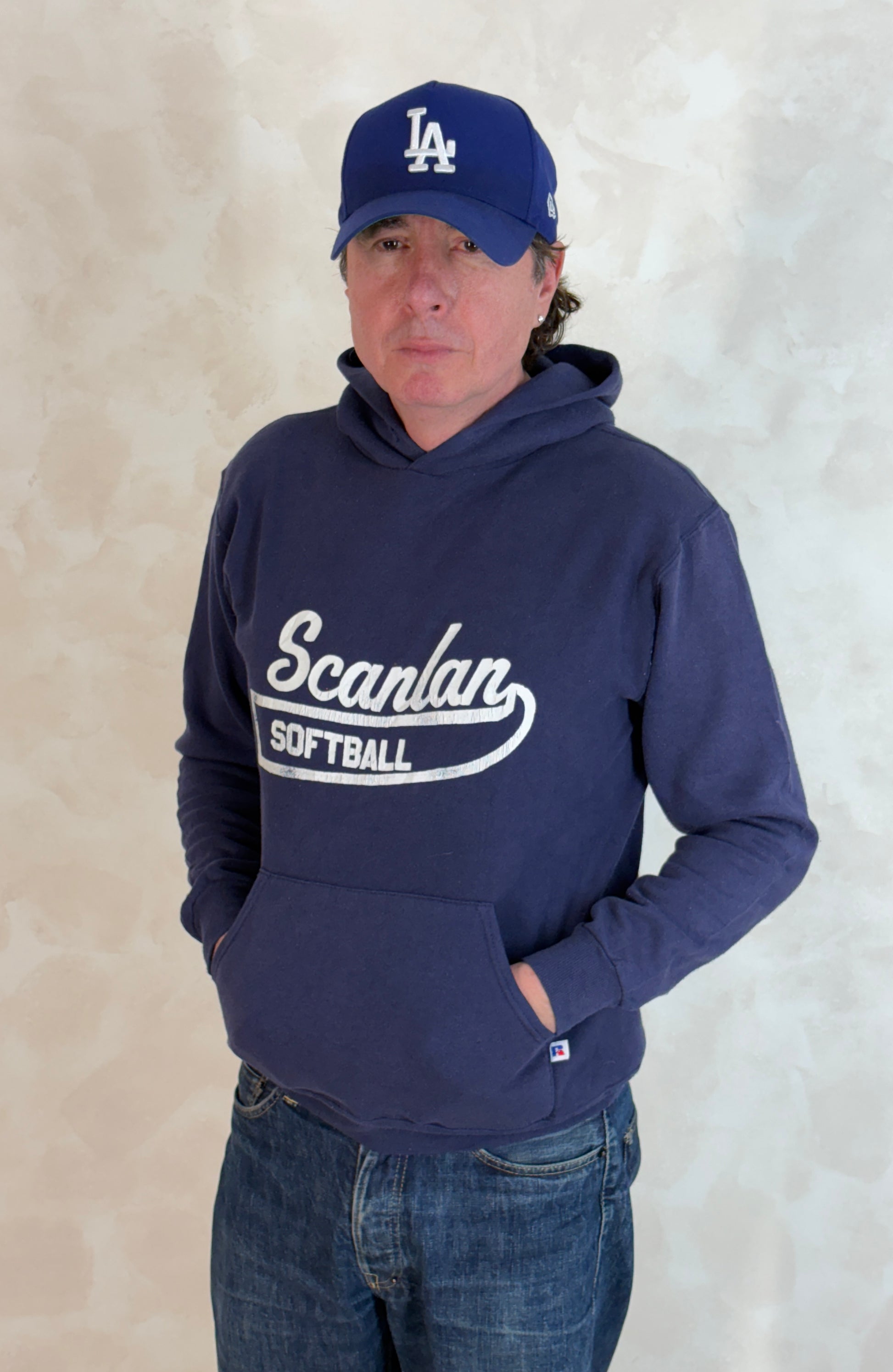 Size M Hooded Made in USA By Russell - USA Vintage Bcn