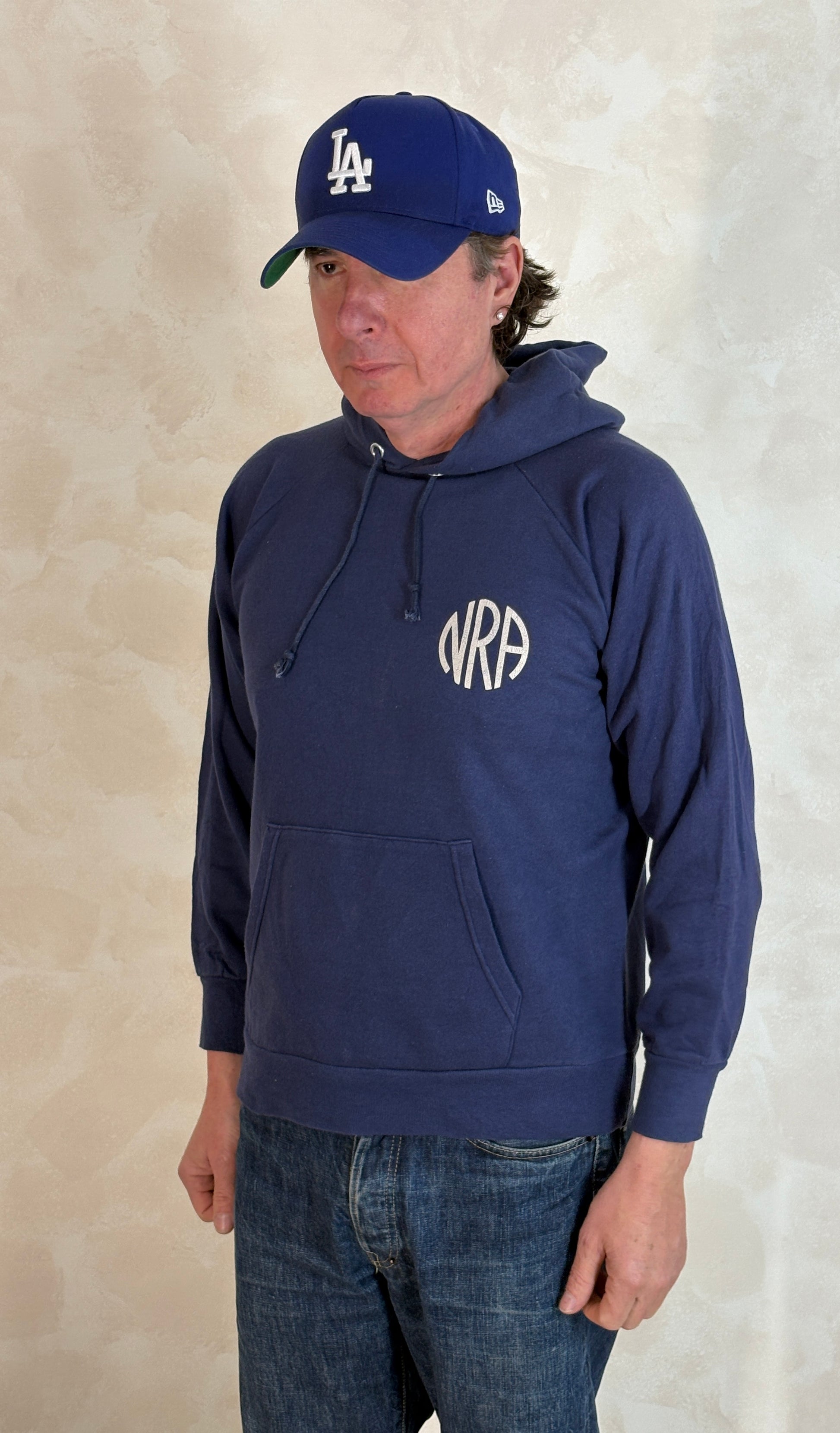 Size L Hooded NRA Made By Champion in the USA - USA Vintage Bcn