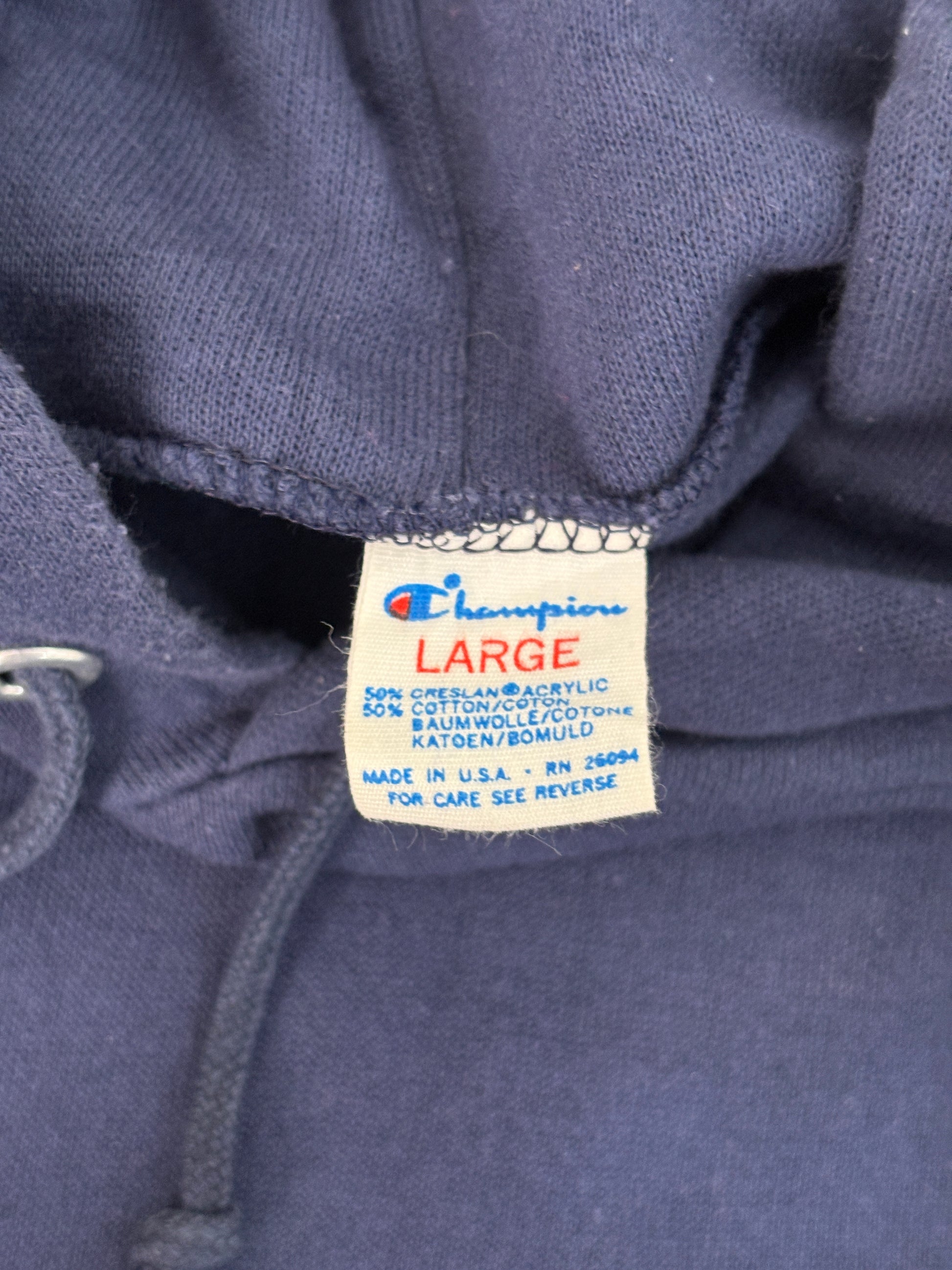 Size L Hooded NRA Made By Champion in the USA - USA Vintage Bcn