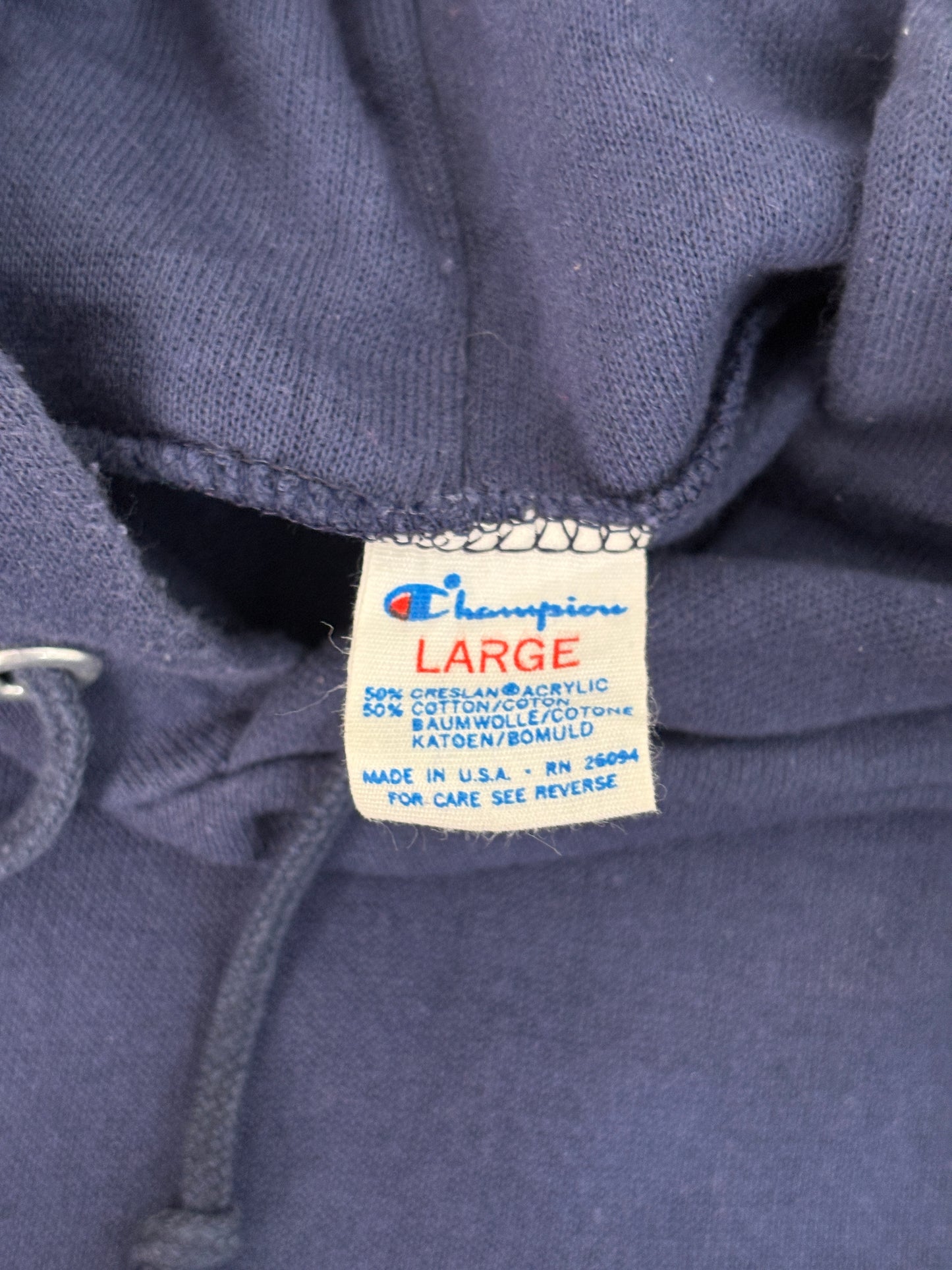 Size L Hooded NRA Made By Champion in the USA-AJ357 Studio