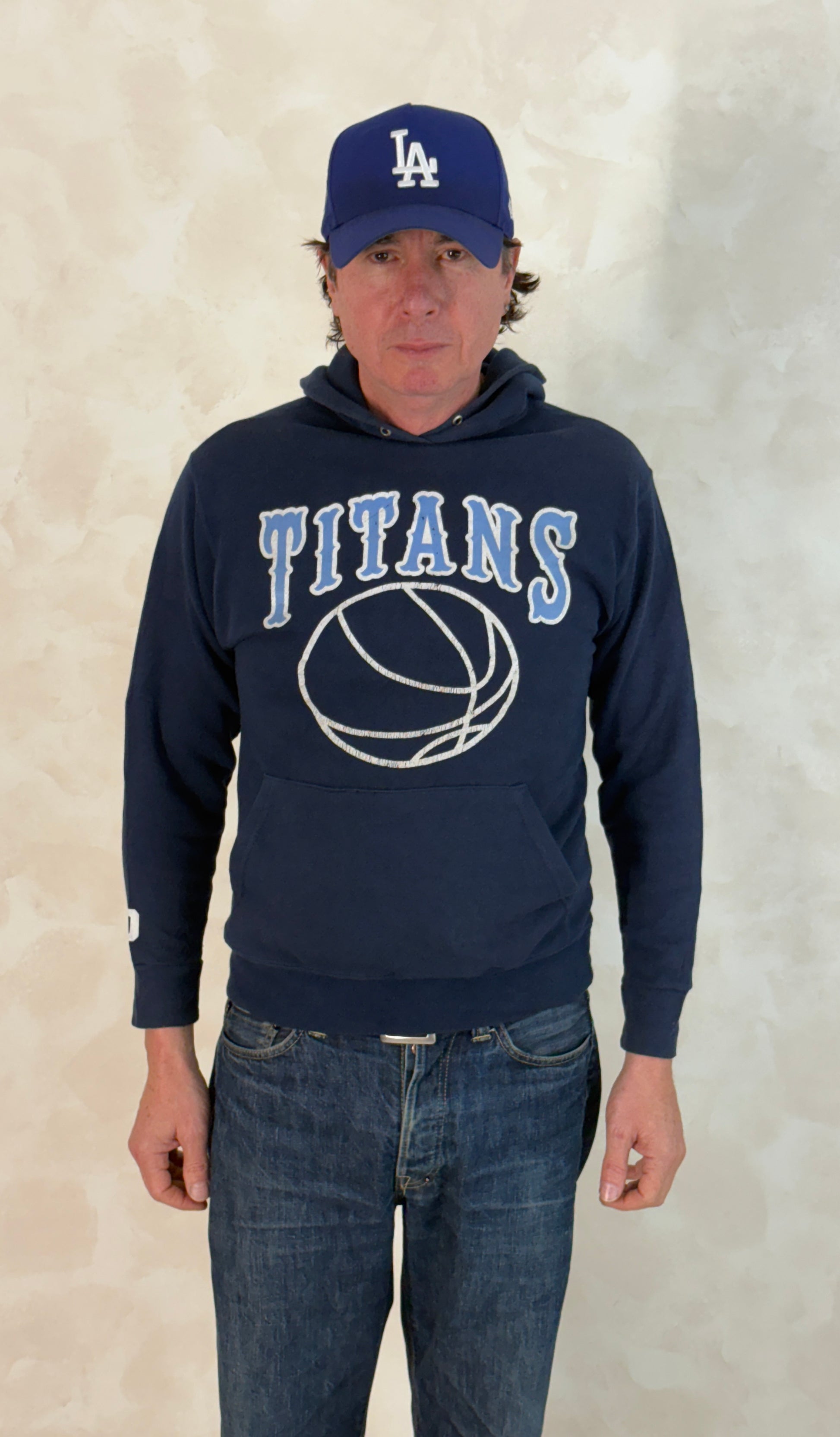 Size S Hooded Titans Made in USA By Eagle USA - USA Vintage Bcn