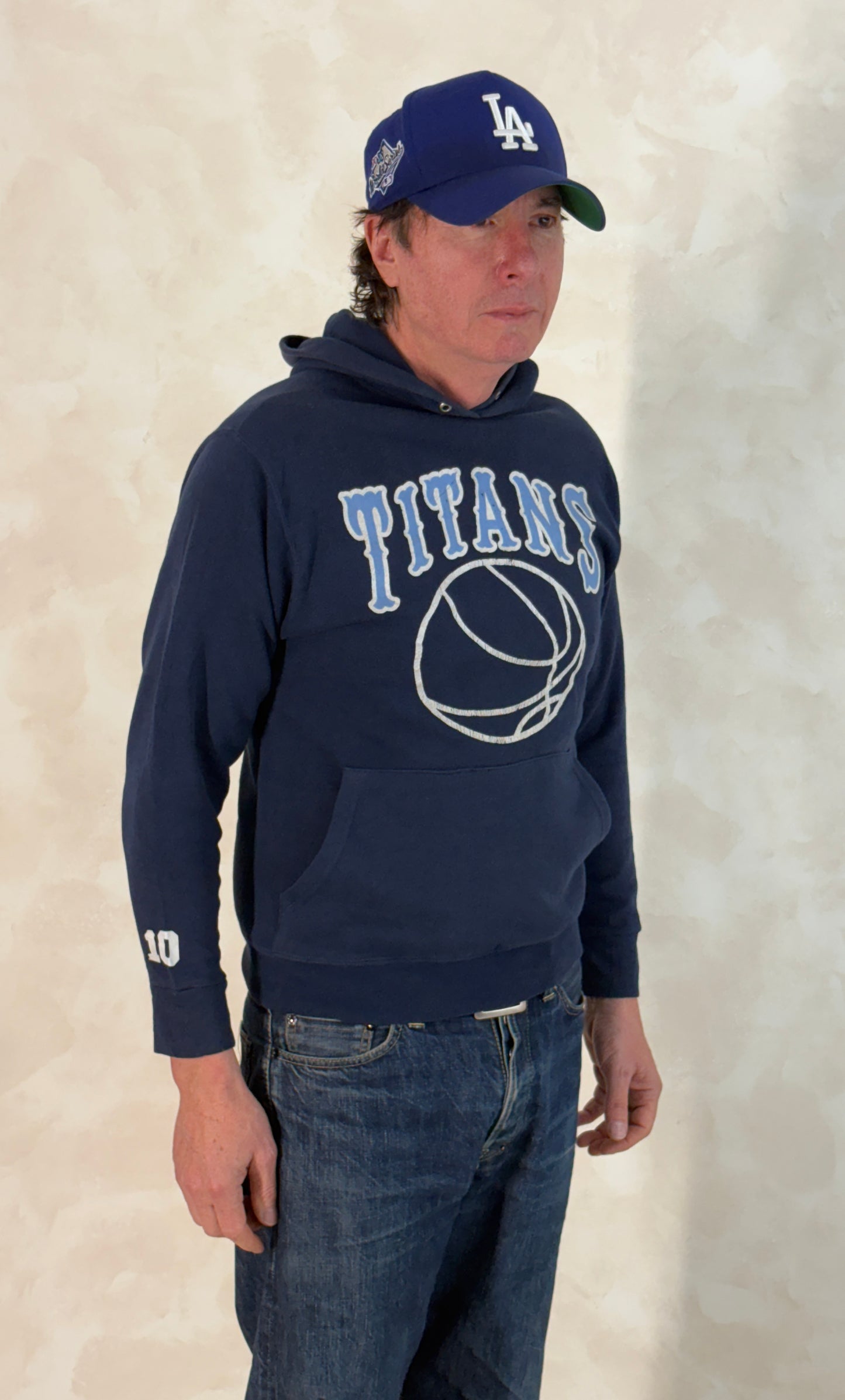 Size S Hooded Titans Made in USA By Eagle USA - USA Vintage Bcn