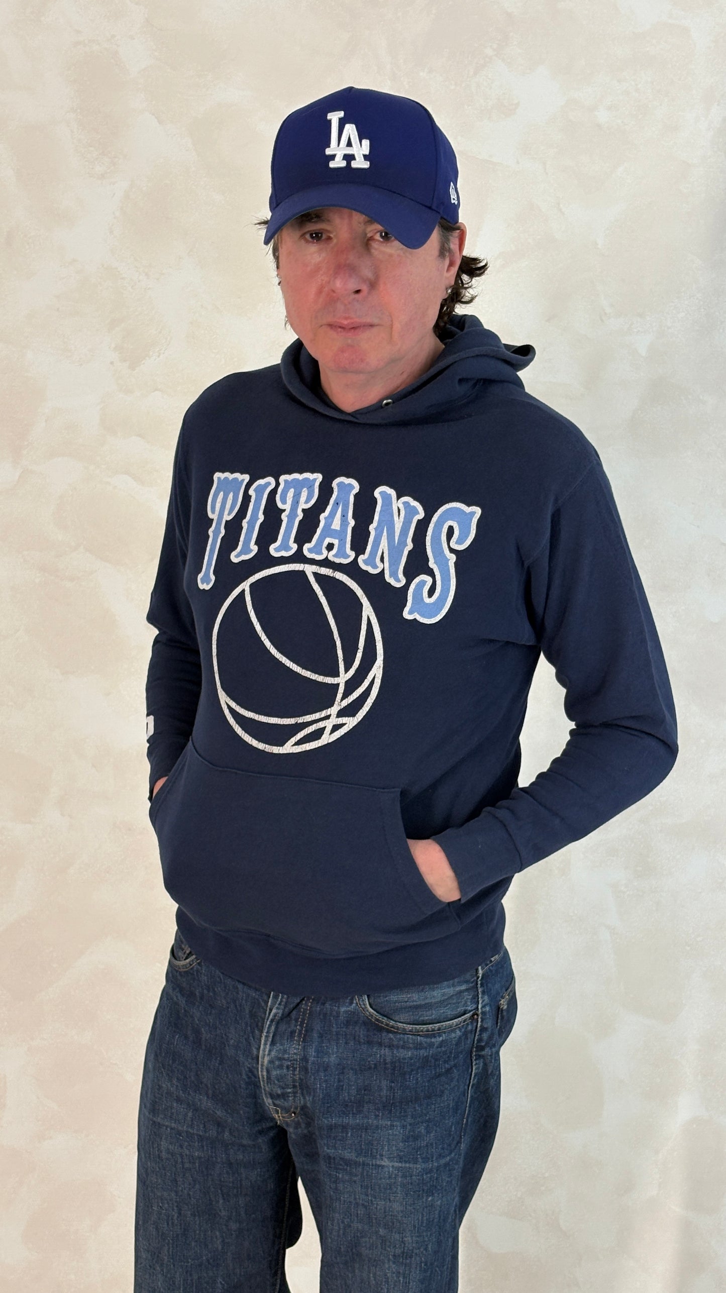 Size S Hooded Titans Made in USA By Eagle USA - USA Vintage Bcn