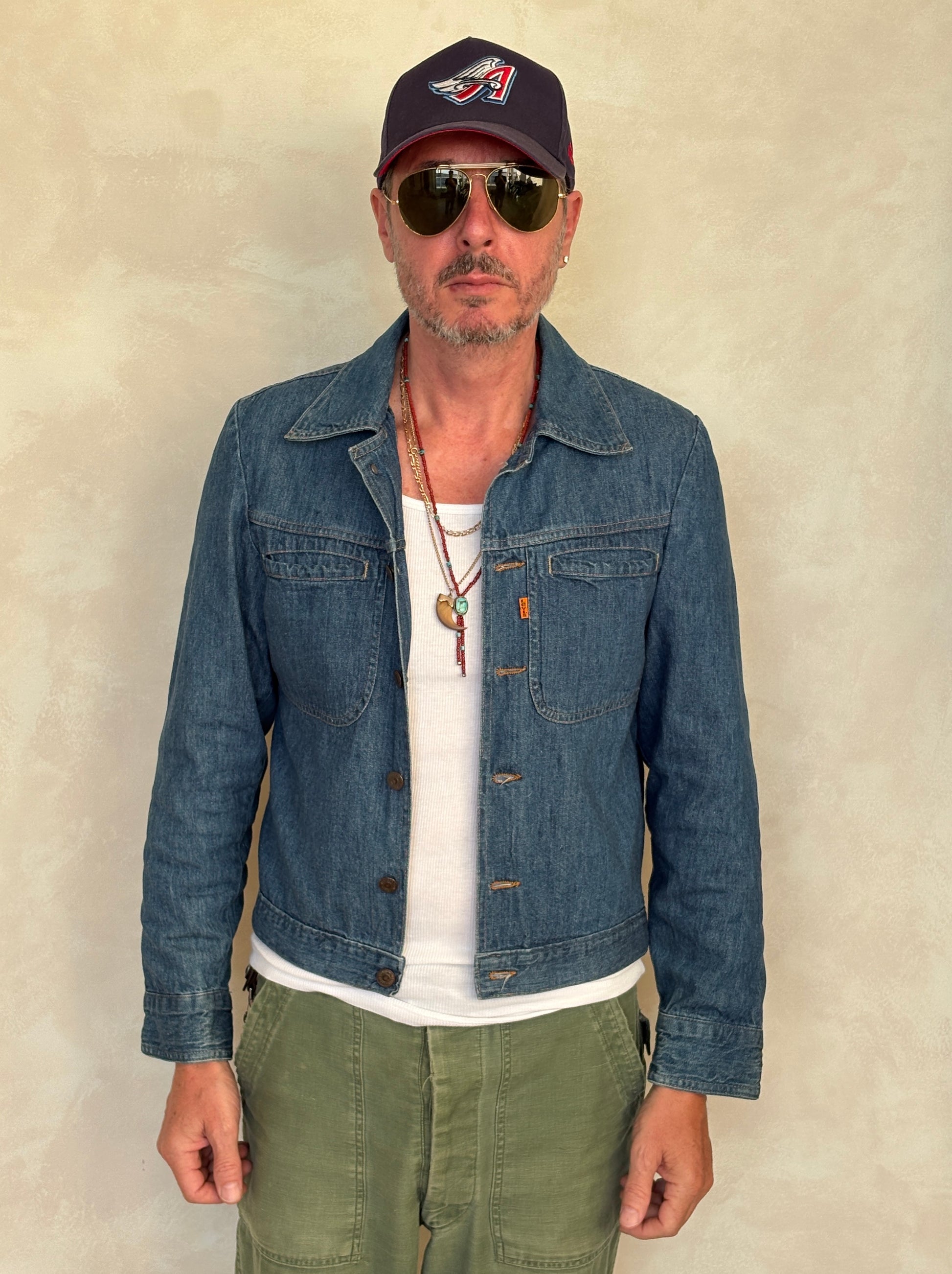 Size Med. Levis Vintage 70s light denim Jacket – Made in USA - USA Vintage Bcn