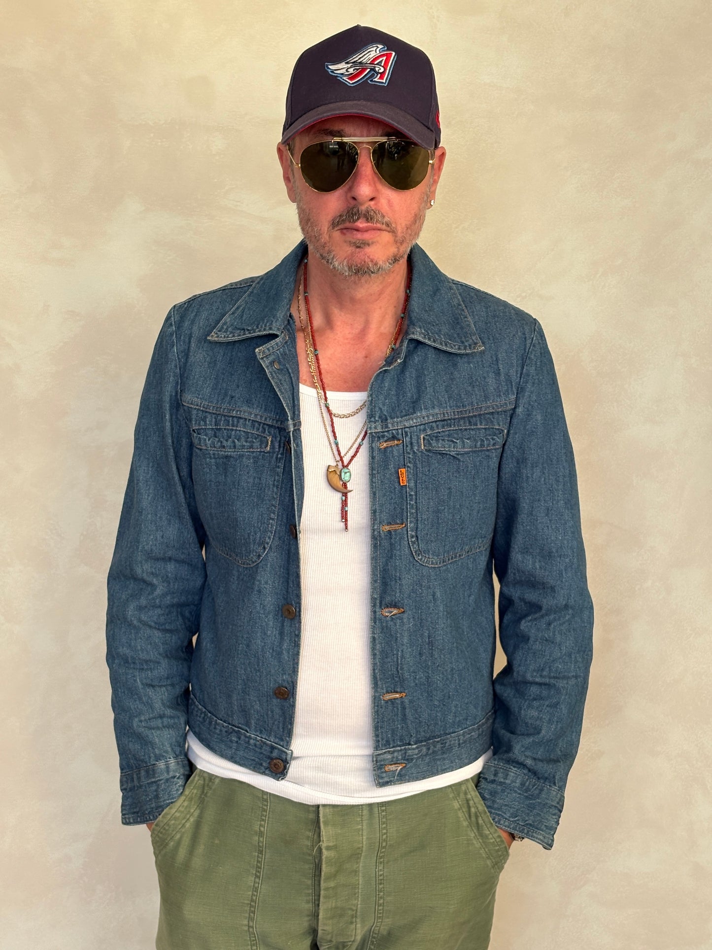 Size Med. Levis Vintage 70s light denim Jacket – Made in USA - USA Vintage Bcn