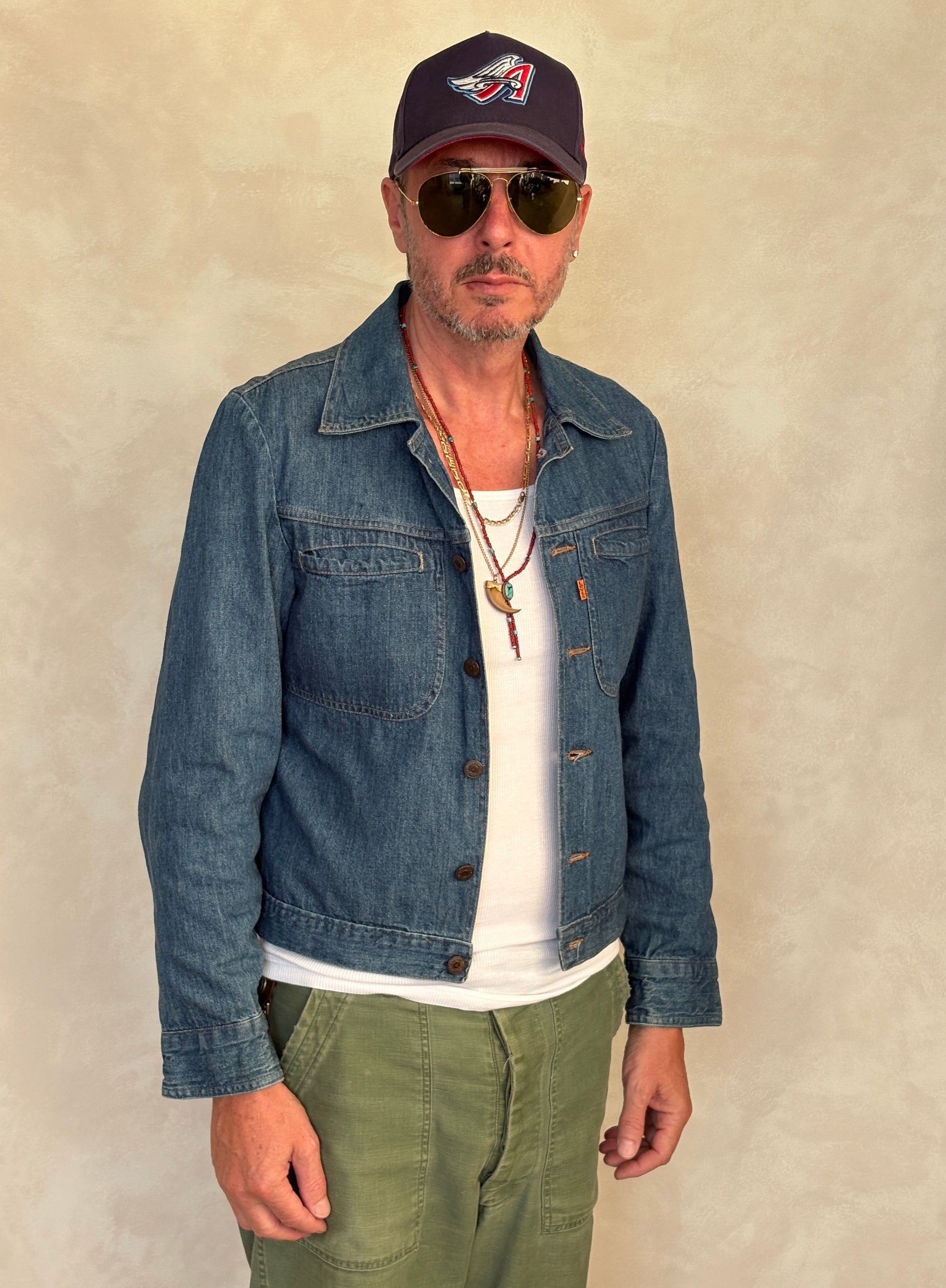 Size Med. Levis Vintage 70s light denim Jacket – Made in USA - USA Vintage Bcn