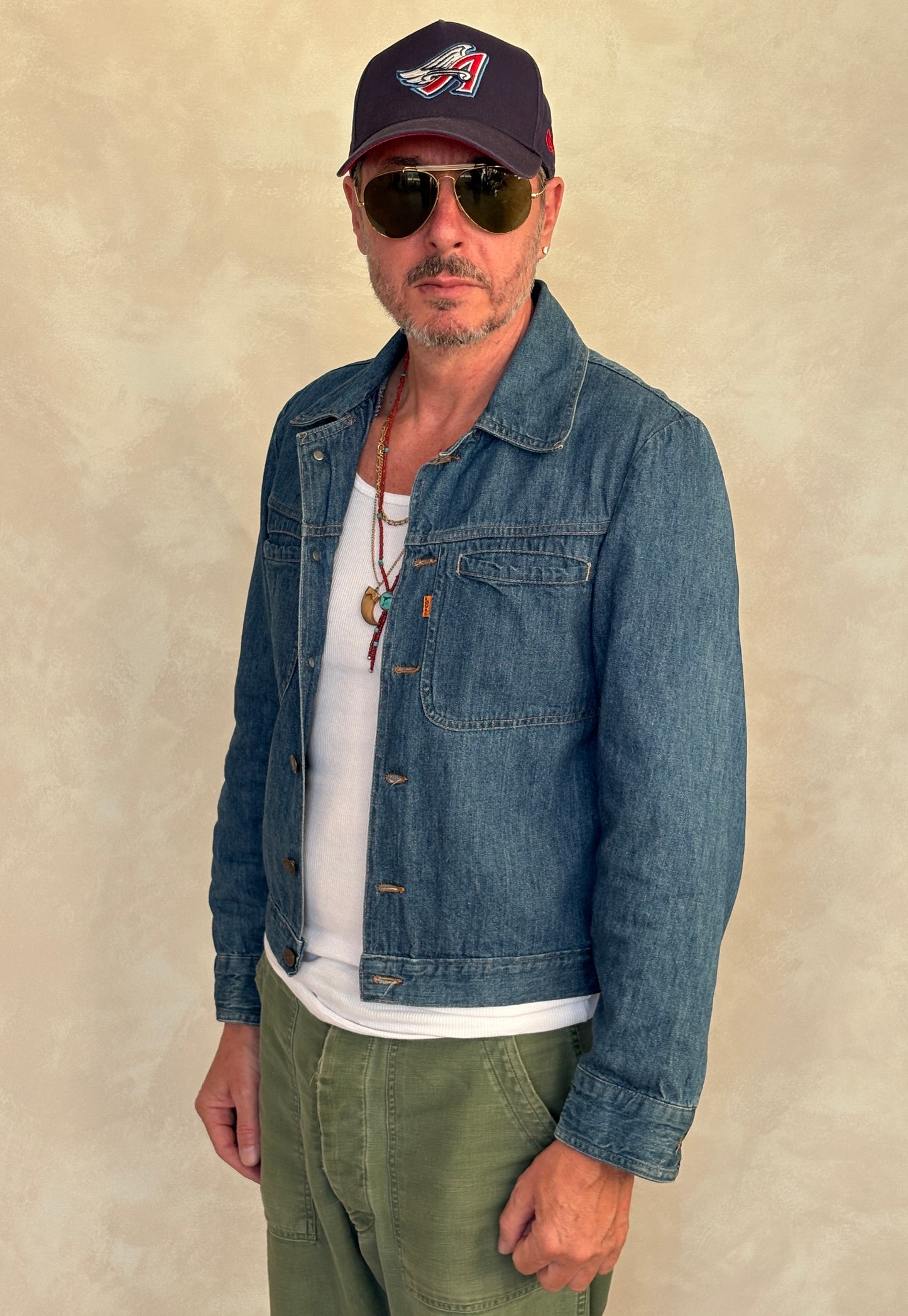 Size Med. Levis Vintage 70s light denim Jacket – Made in USA - USA Vintage Bcn