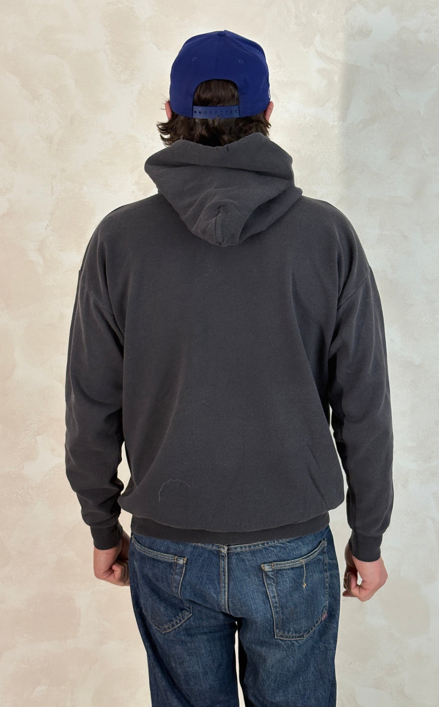 Size L Hooded North Davidson By Hanes - USA Vintage Bcn