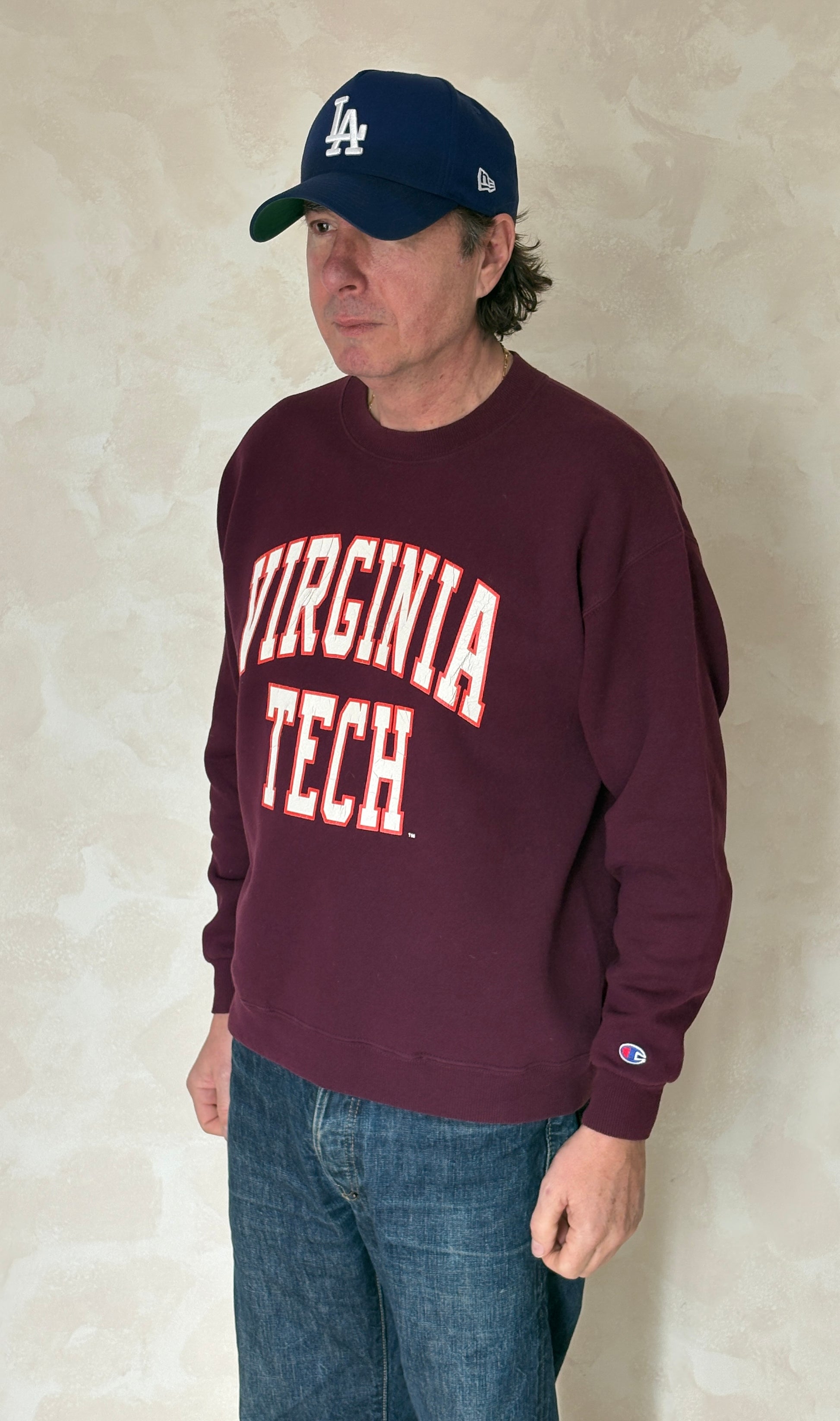Size L Crew Sweat Made in USA By Champion - USA Vintage Bcn