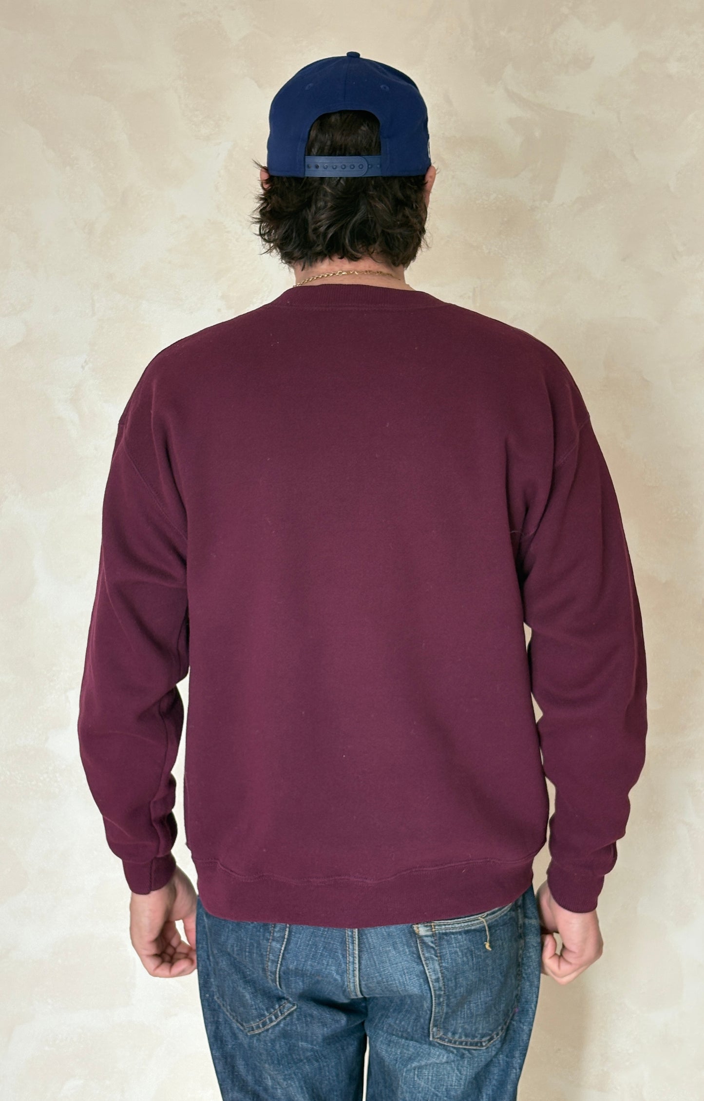 Size L Crew Sweat Made in USA By Champion - USA Vintage Bcn