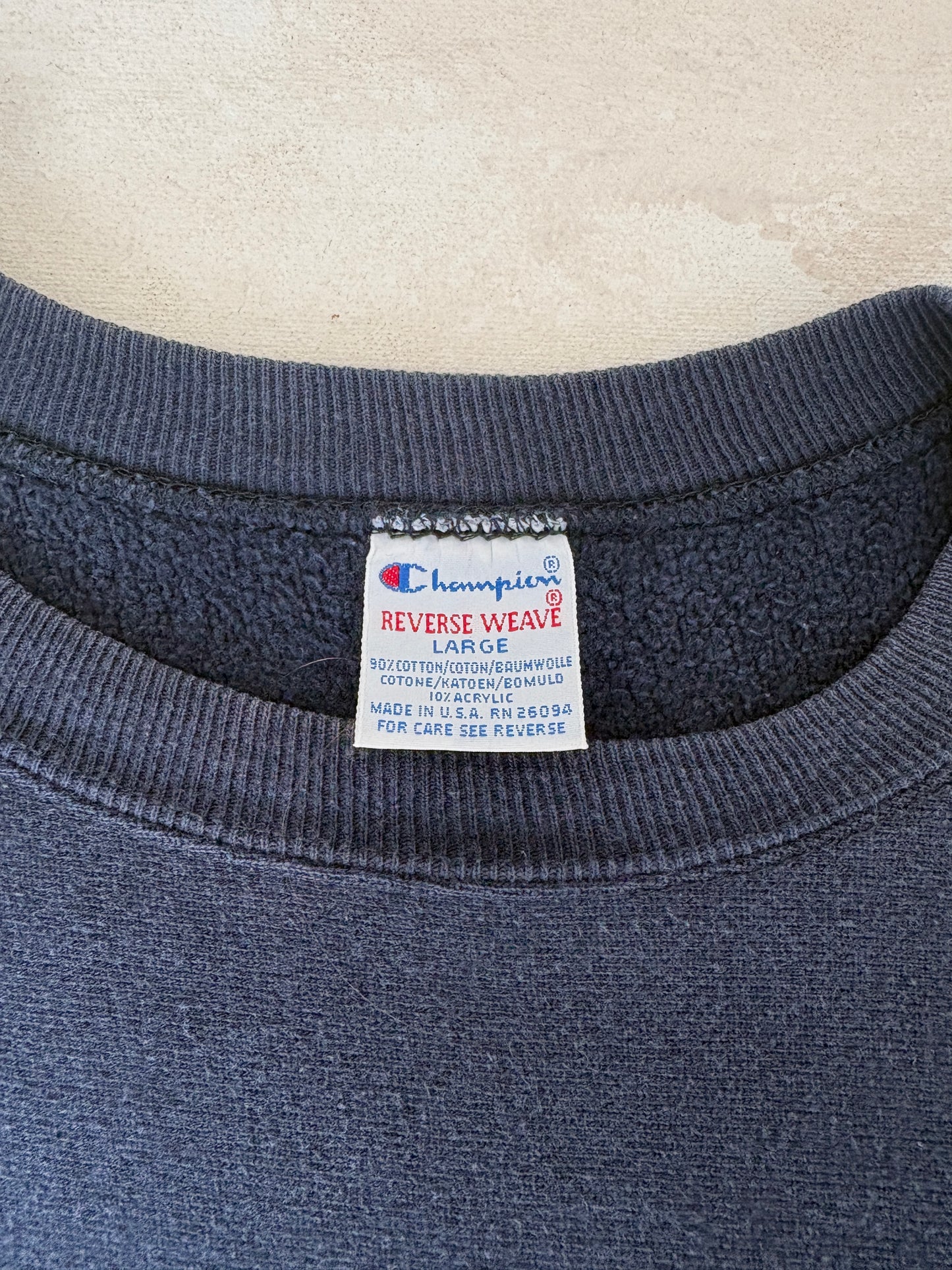 Size L Reverse Weave Made By Champion - USA Vintage Bcn
