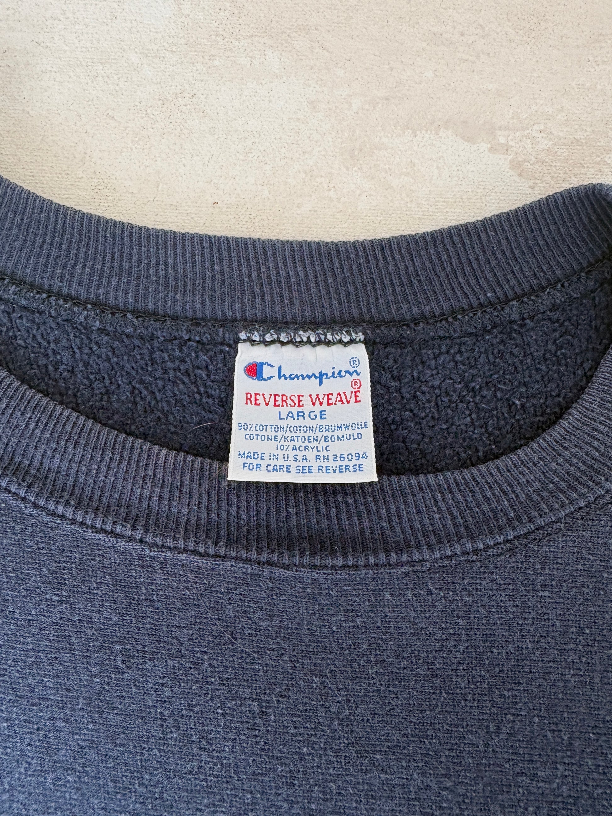 Size L Reverse Weave Made By Champion - USA Vintage Bcn