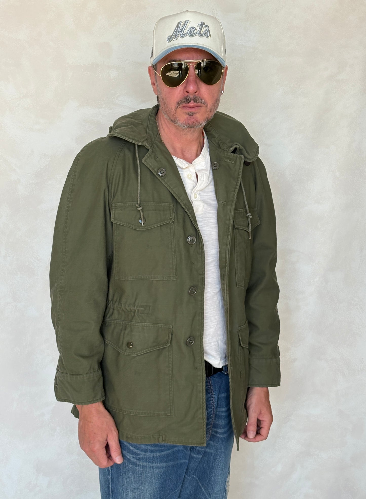 Small Reg. Authentic 1967 OG-107 field jacket Military - USA Vintage Bcn