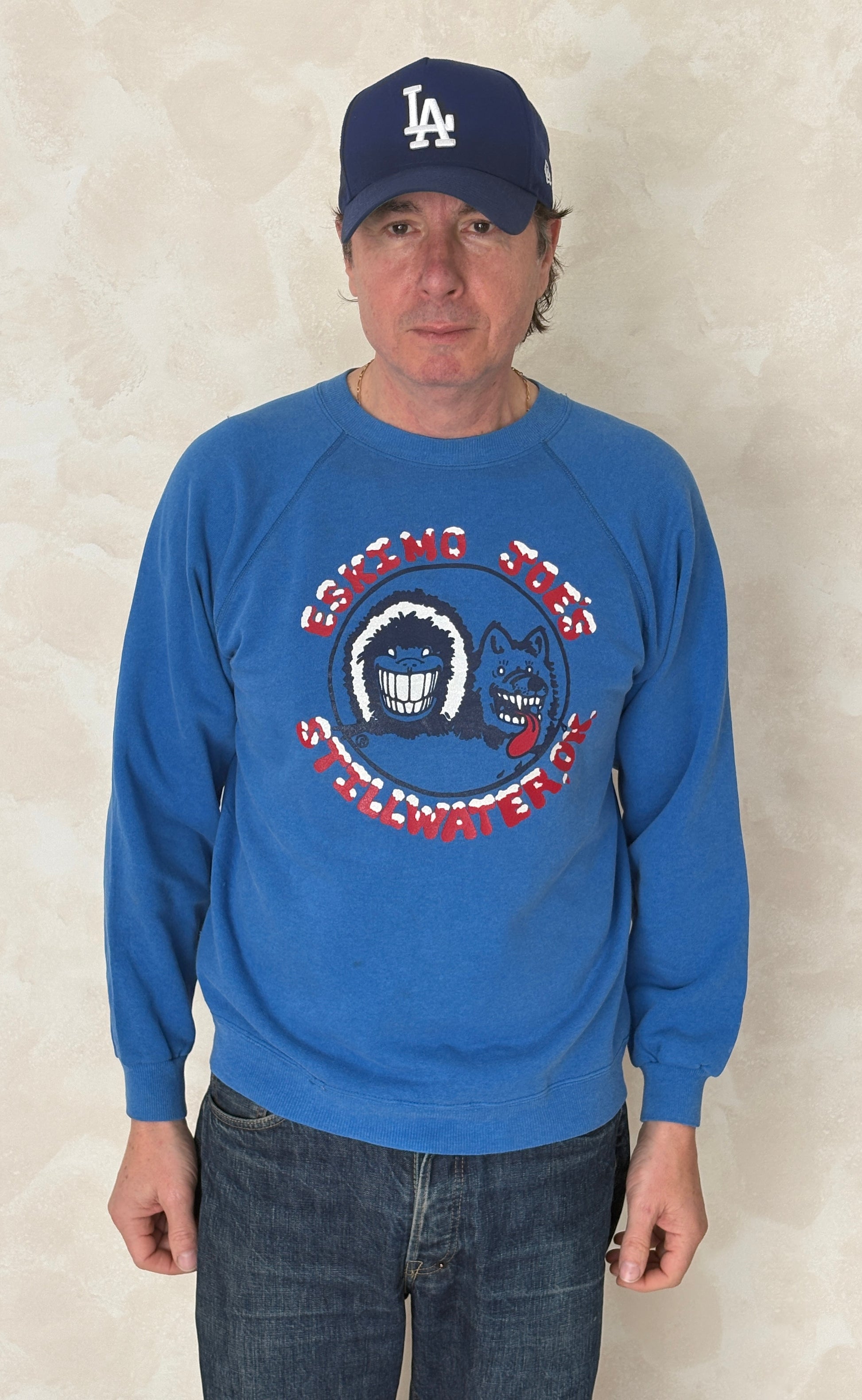 Size L Crew sweat Made In USA By Hanes - USA Vintage Bcn