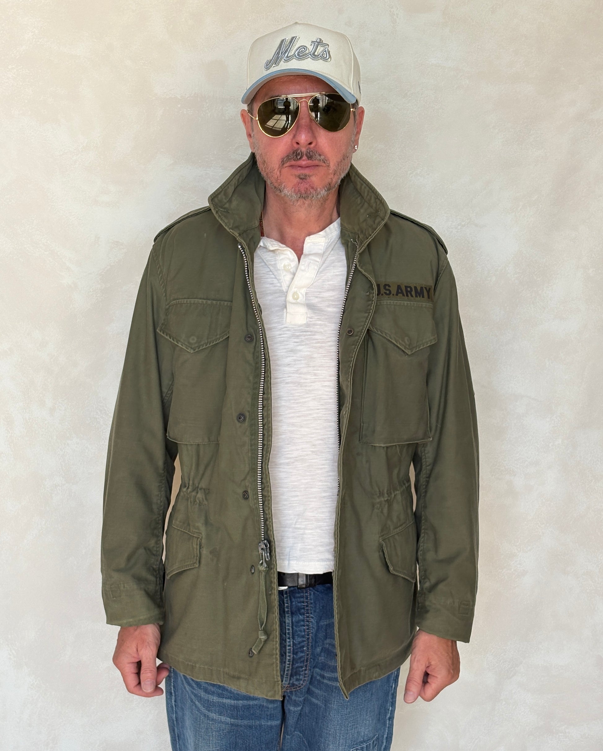 Small Reg. Authentic USMC 1967 US M-65 field jacket Military - USA Vintage Bcn