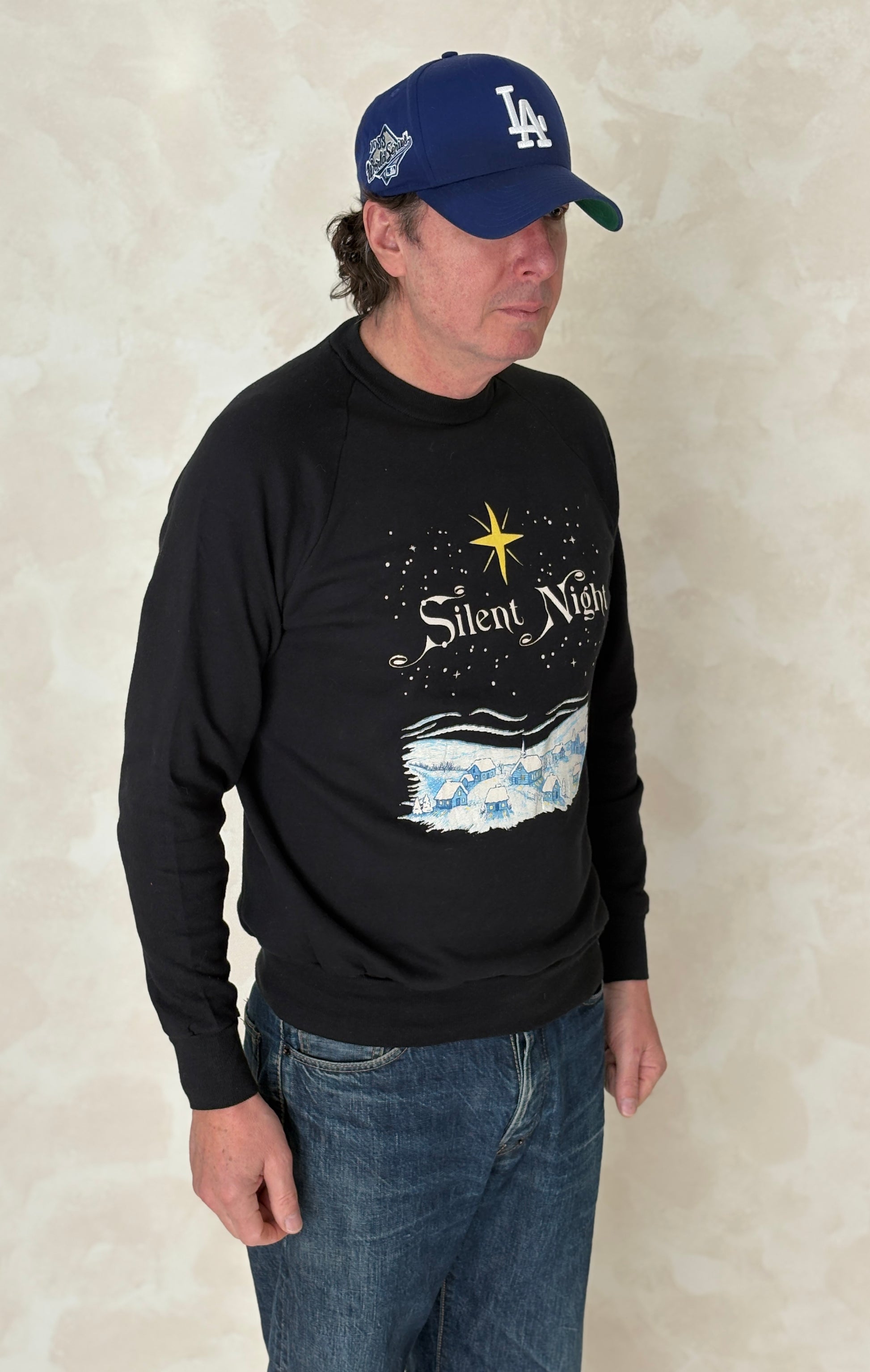 Size L Crew Sweat Made in USA By Beaver Creek 1980 - USA Vintage Bcn