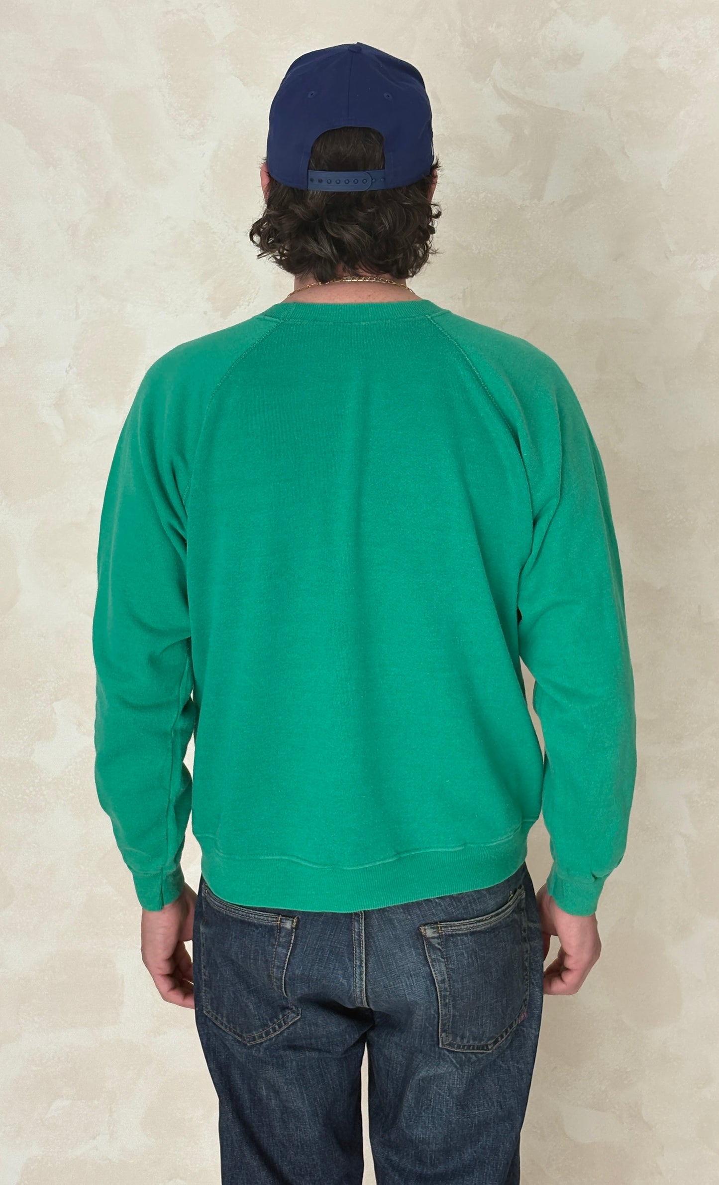 Size L 80s Crew Sweatshirt Made In USA By Hanes - USA Vintage Bcn