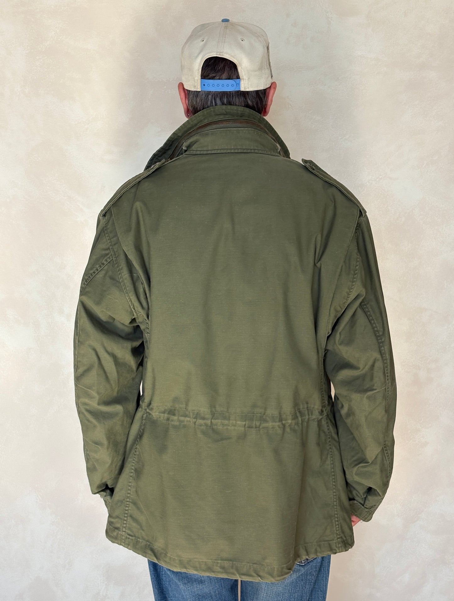 Large Reg. Authentic 1975 US army M-65 field jacket Military - USA Vintage Bcn
