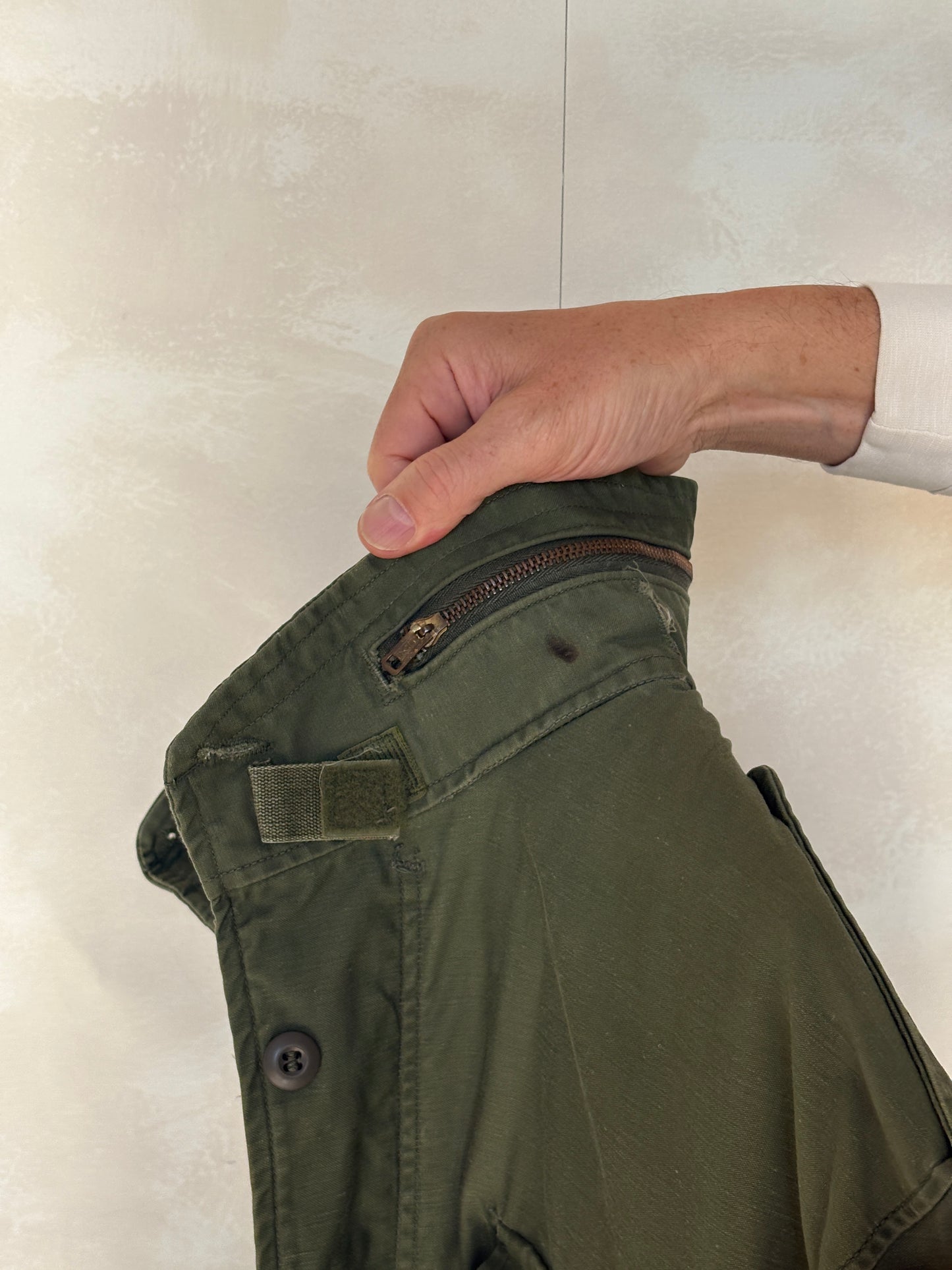 Large Reg. Authentic 1975 US army M-65 field jacket Military - USA Vintage Bcn