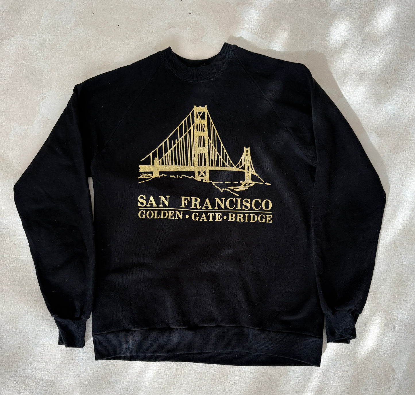 Size L Crew NeckSan Francisco Made in USA By Jerzees - USA Vintage Bcn