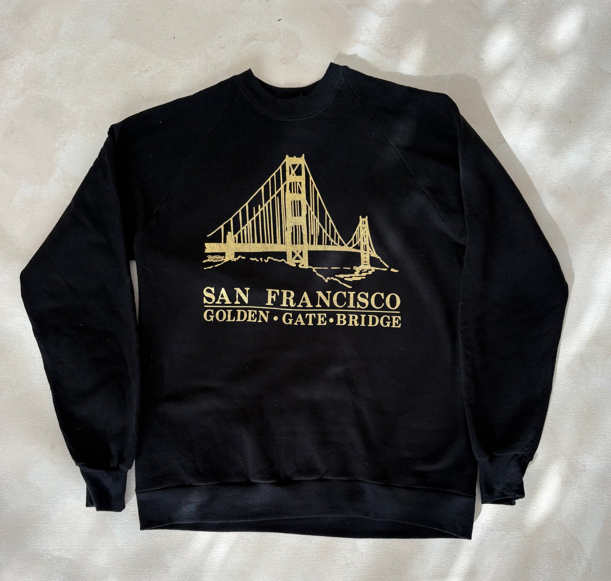Size L Crew NeckSan Francisco Made in USA By Jerzees - USA Vintage Bcn
