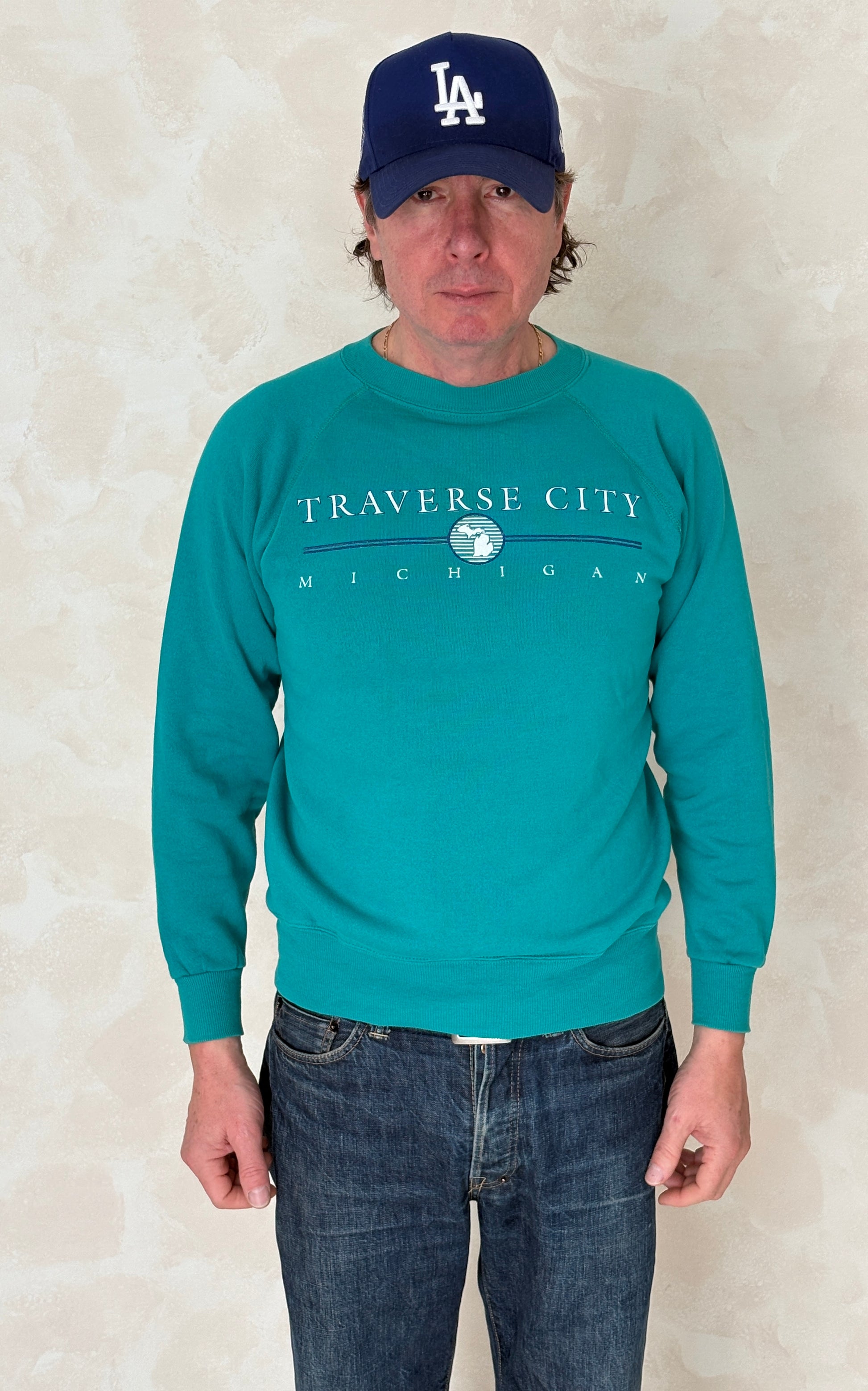 Size M Crew Neck 80s Made in USA By Hanes - USA Vintage Bcn